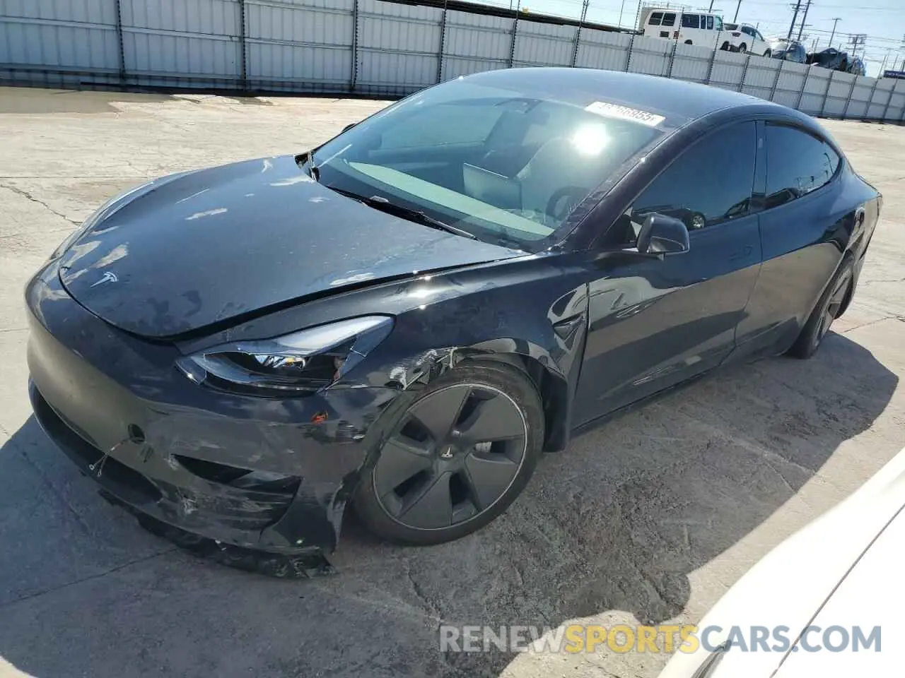 1 Фотография поврежденного автомобиля 5YJ3E1EA2PF680484 TESLA MODEL 3 2023