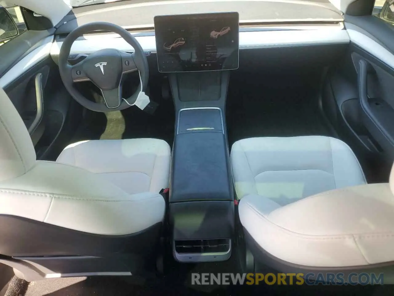 8 Фотография поврежденного автомобиля 5YJ3E1EA2PF680484 TESLA MODEL 3 2023