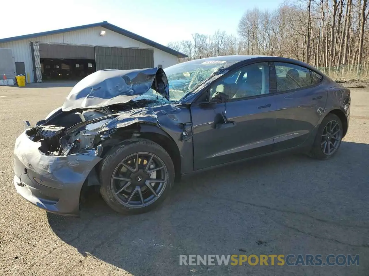 1 Фотография поврежденного автомобиля 5YJ3E1EA2PF688861 TESLA MODEL 3 2023