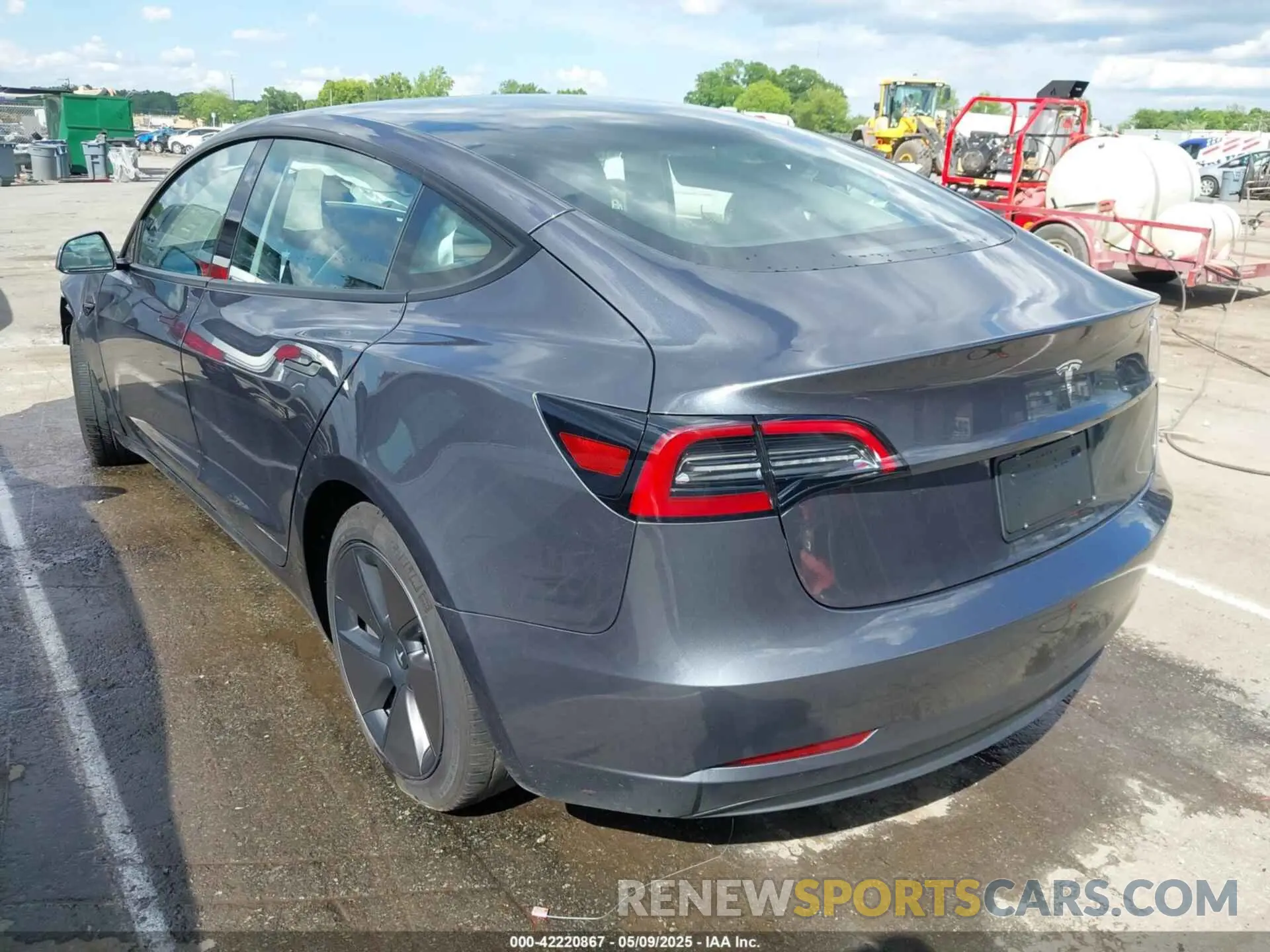3 Photograph of a damaged car 5YJ3E1EA2PF694756 TESLA MODEL 3 2023