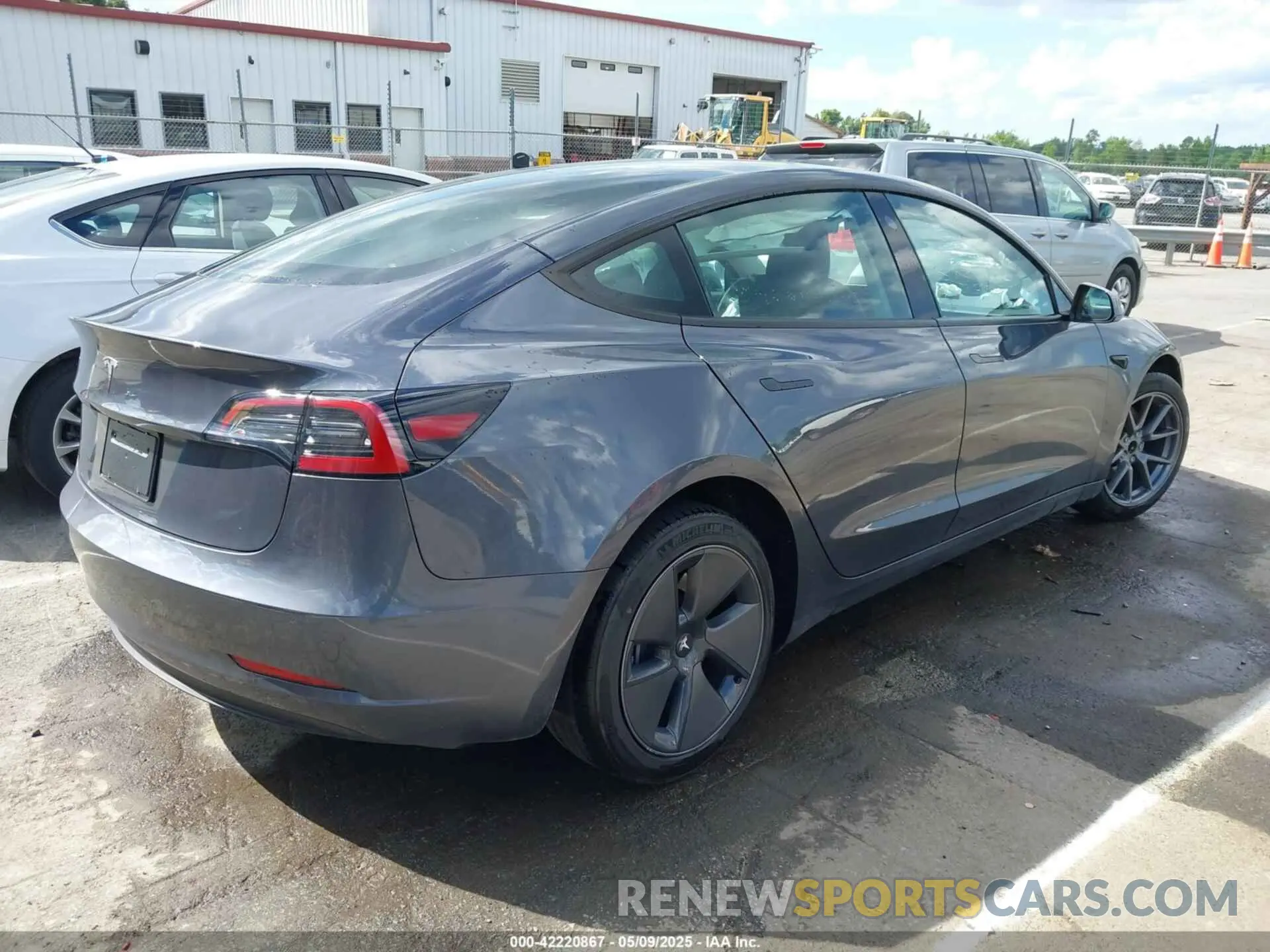 4 Photograph of a damaged car 5YJ3E1EA2PF694756 TESLA MODEL 3 2023