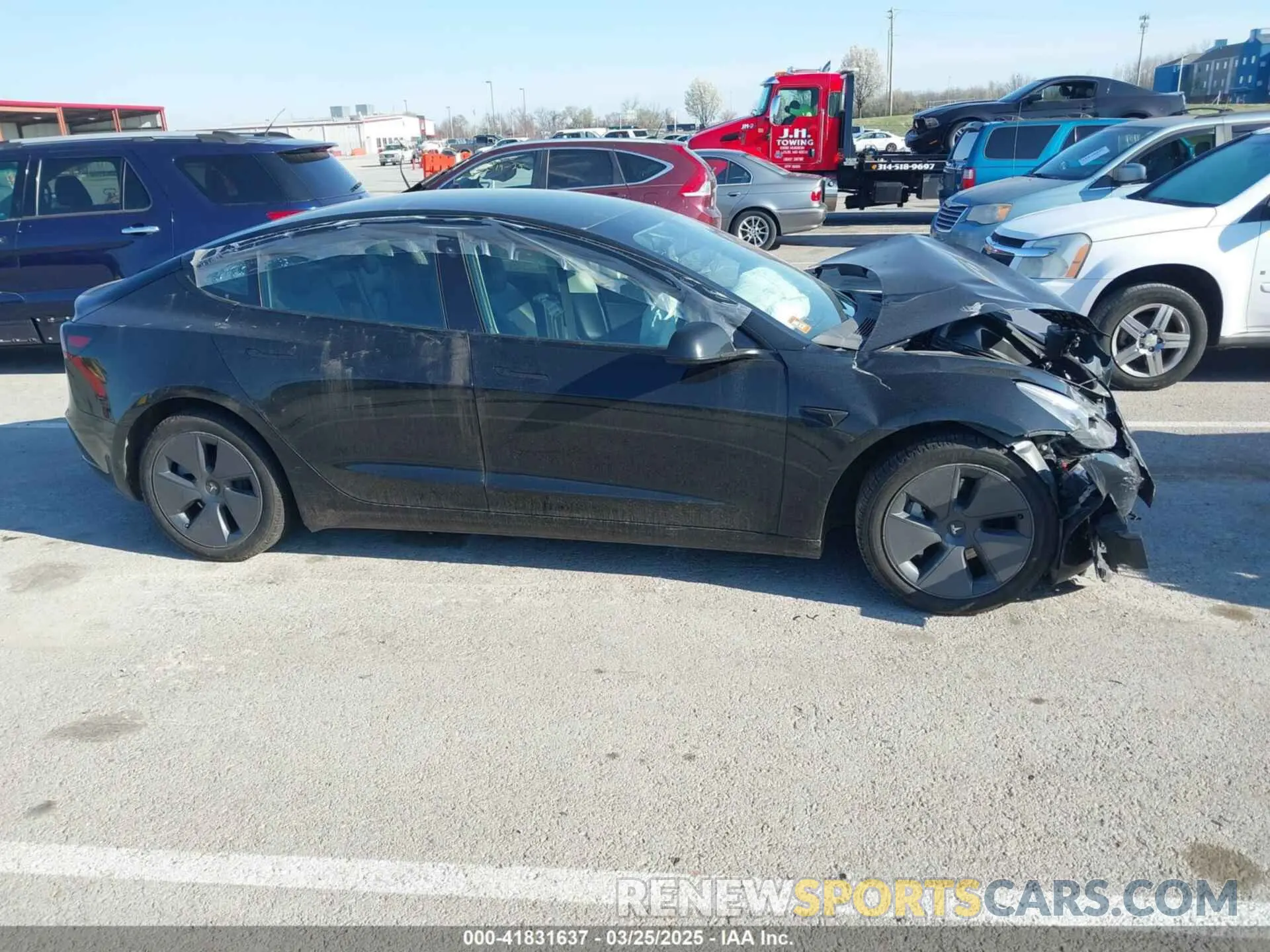 12 Photograph of a damaged car 5YJ3E1EA2PF696877 TESLA MODEL 3 2023