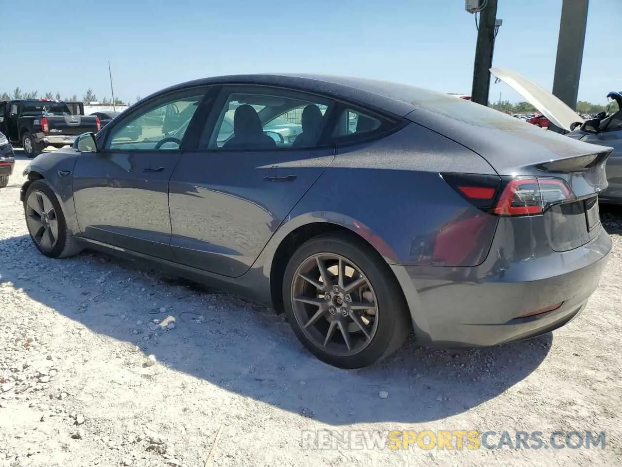 2 Photograph of a damaged car 5YJ3E1EA2PF697897 TESLA MODEL 3 2023