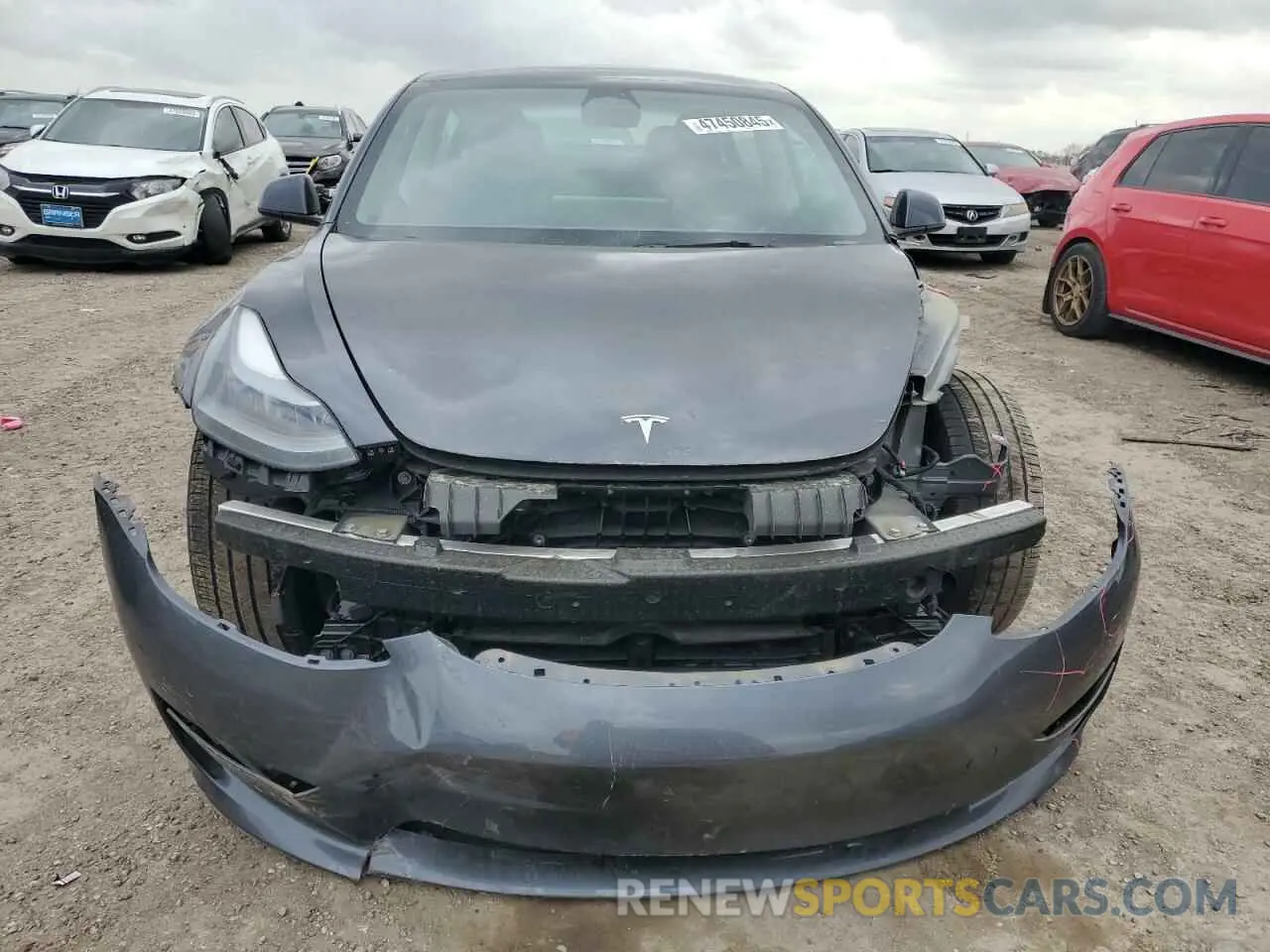 5 Фотография поврежденного автомобиля 5YJ3E1EA2PF701205 TESLA MODEL 3 2023
