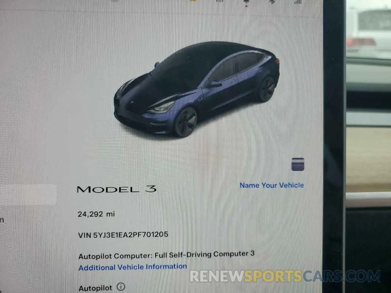 9 Фотография поврежденного автомобиля 5YJ3E1EA2PF701205 TESLA MODEL 3 2023