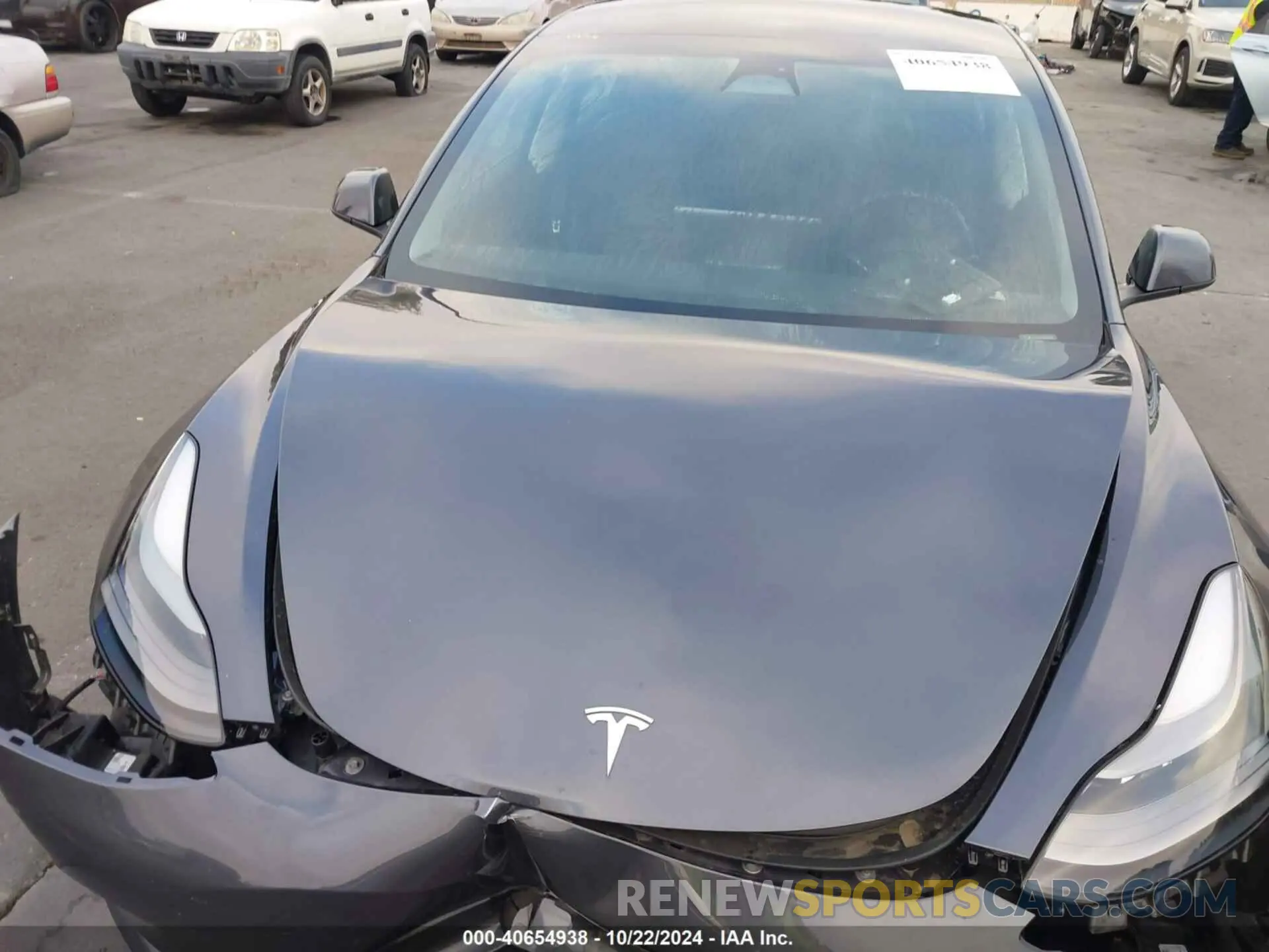 10 Photograph of a damaged car 5YJ3E1EA2PF711989 TESLA MODEL 3 2023