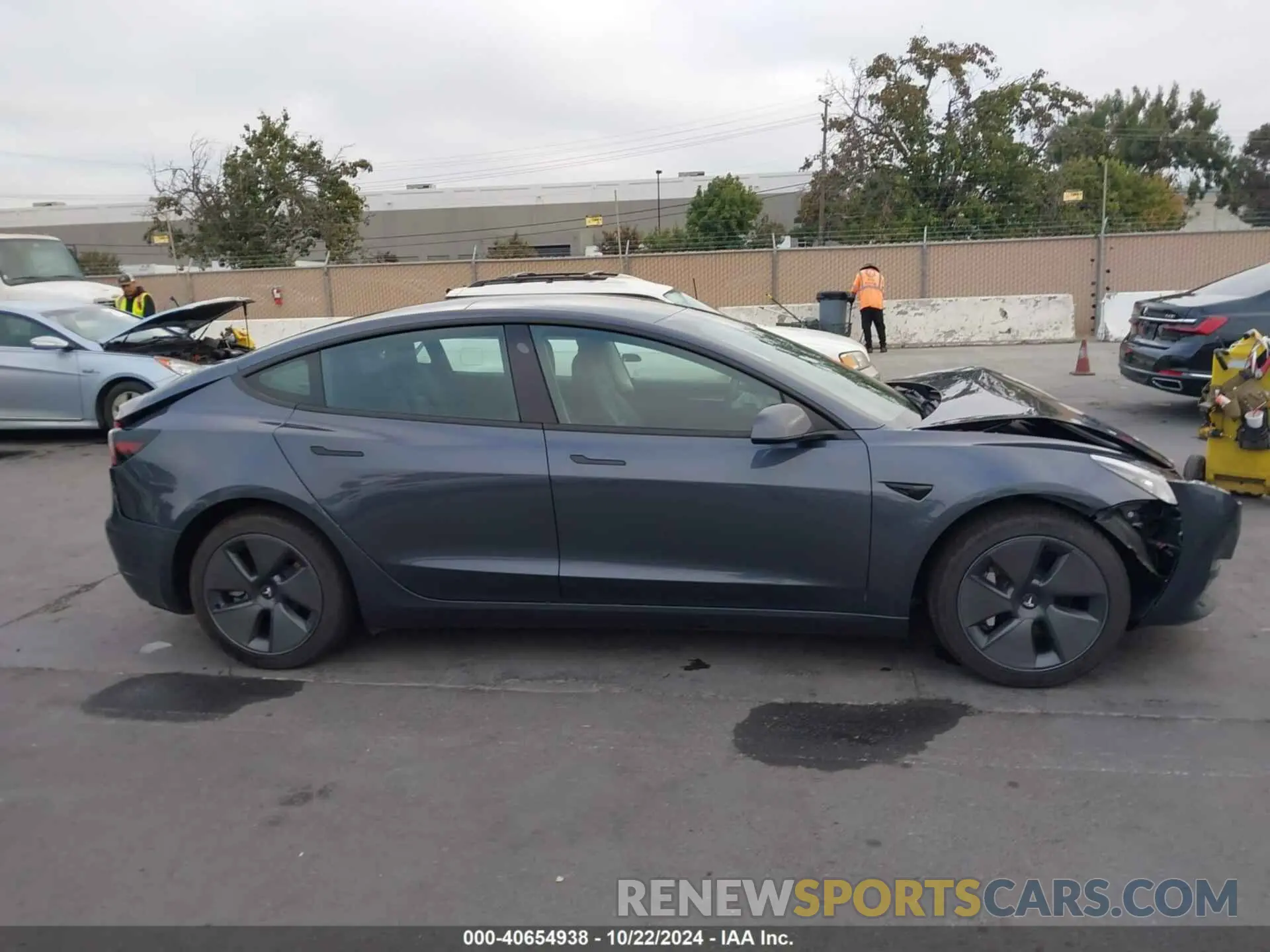 13 Photograph of a damaged car 5YJ3E1EA2PF711989 TESLA MODEL 3 2023