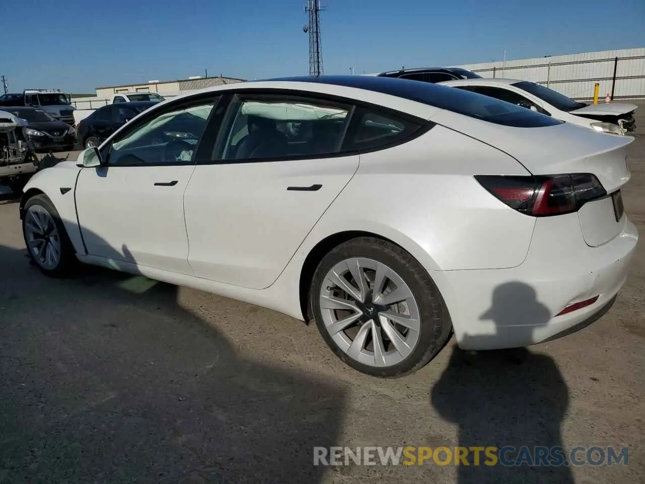 2 Photograph of a damaged car 5YJ3E1EA3PF383224 TESLA MODEL 3 2023