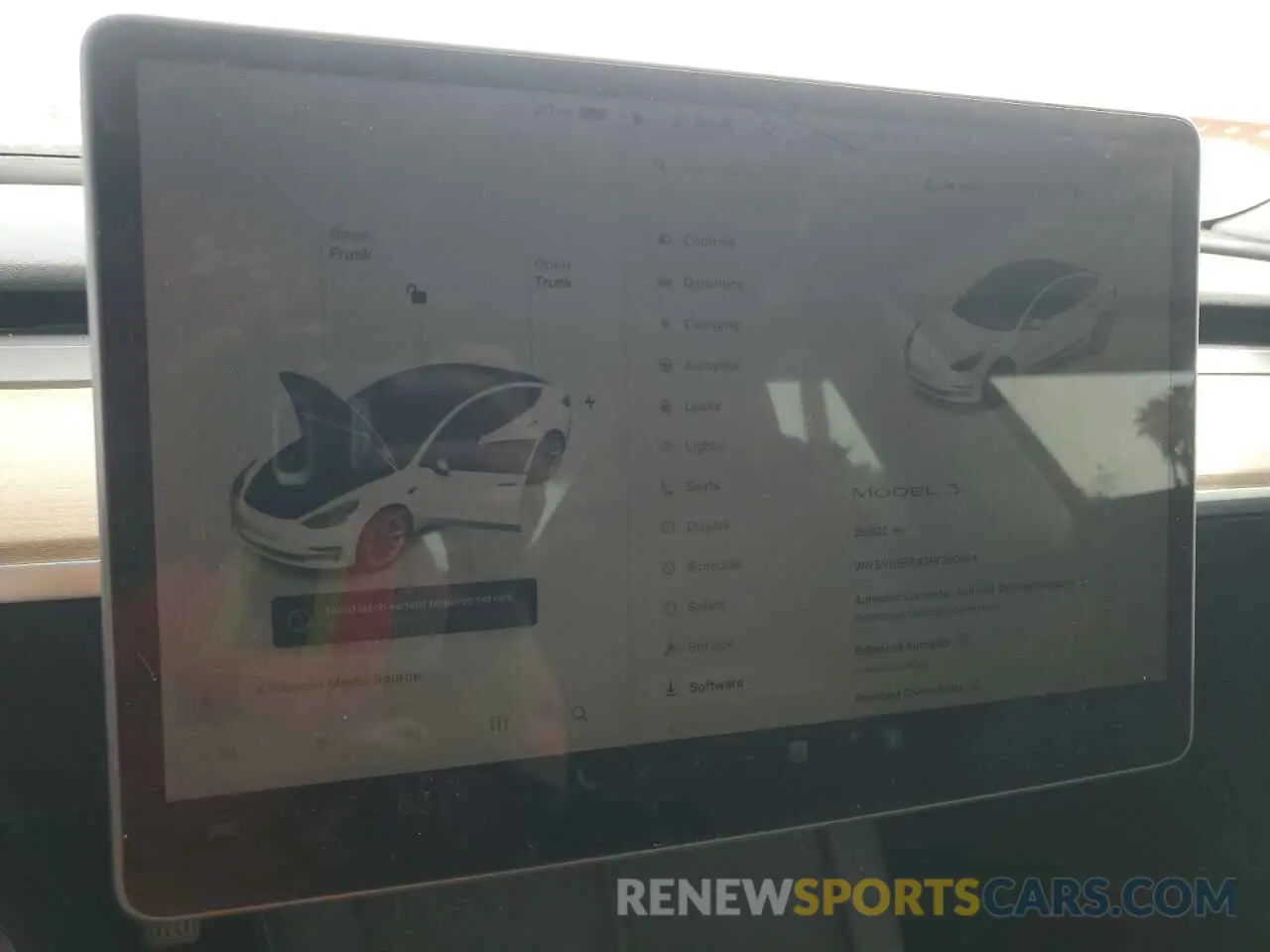 9 Photograph of a damaged car 5YJ3E1EA3PF383224 TESLA MODEL 3 2023