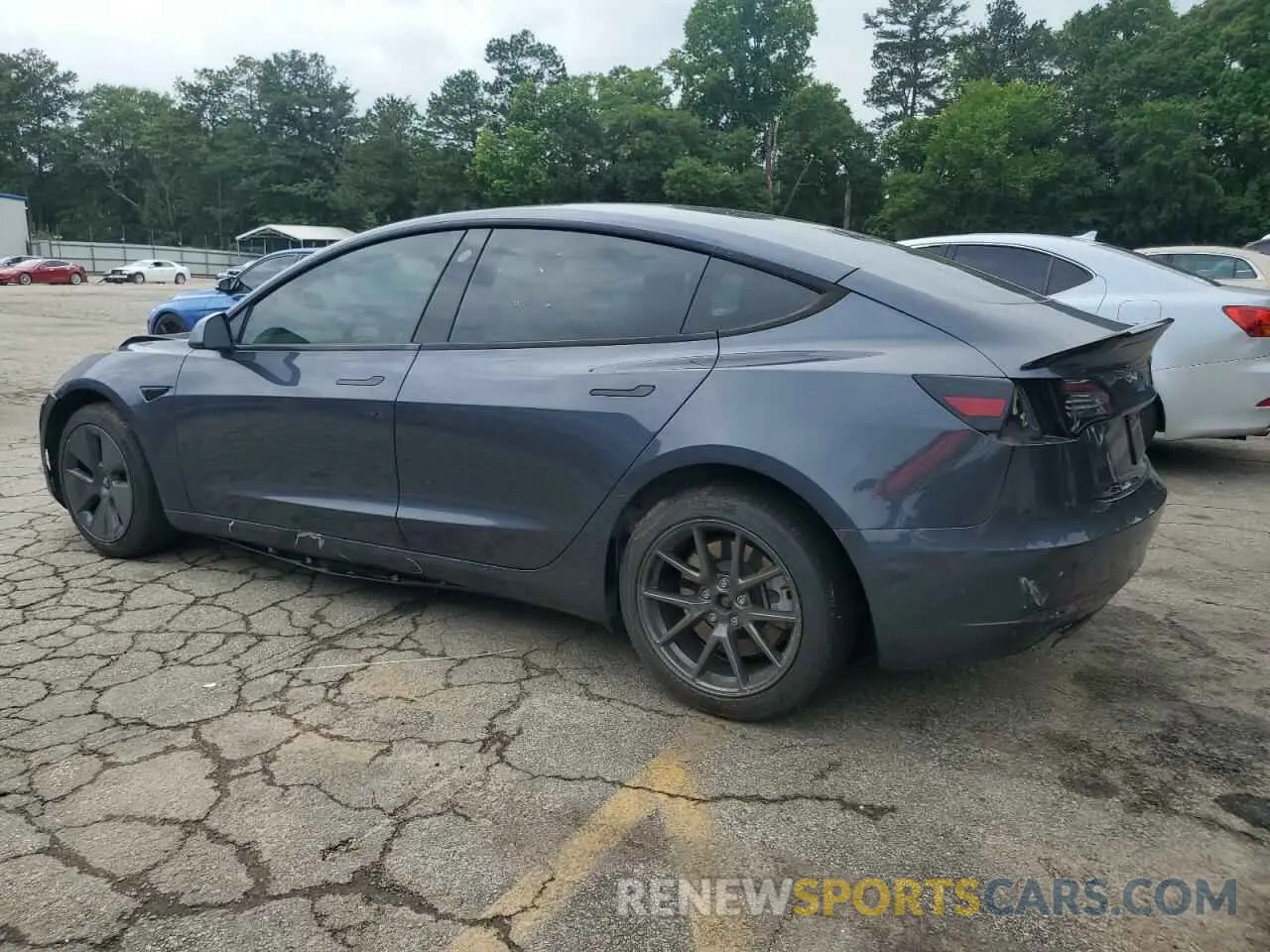 2 Фотография поврежденного автомобиля 5YJ3E1EA3PF395258 TESLA MODEL 3 2023