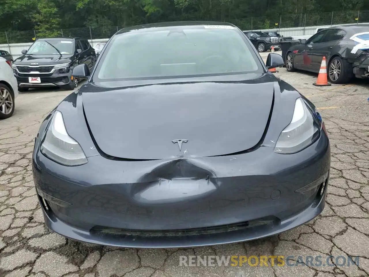 5 Фотография поврежденного автомобиля 5YJ3E1EA3PF395258 TESLA MODEL 3 2023