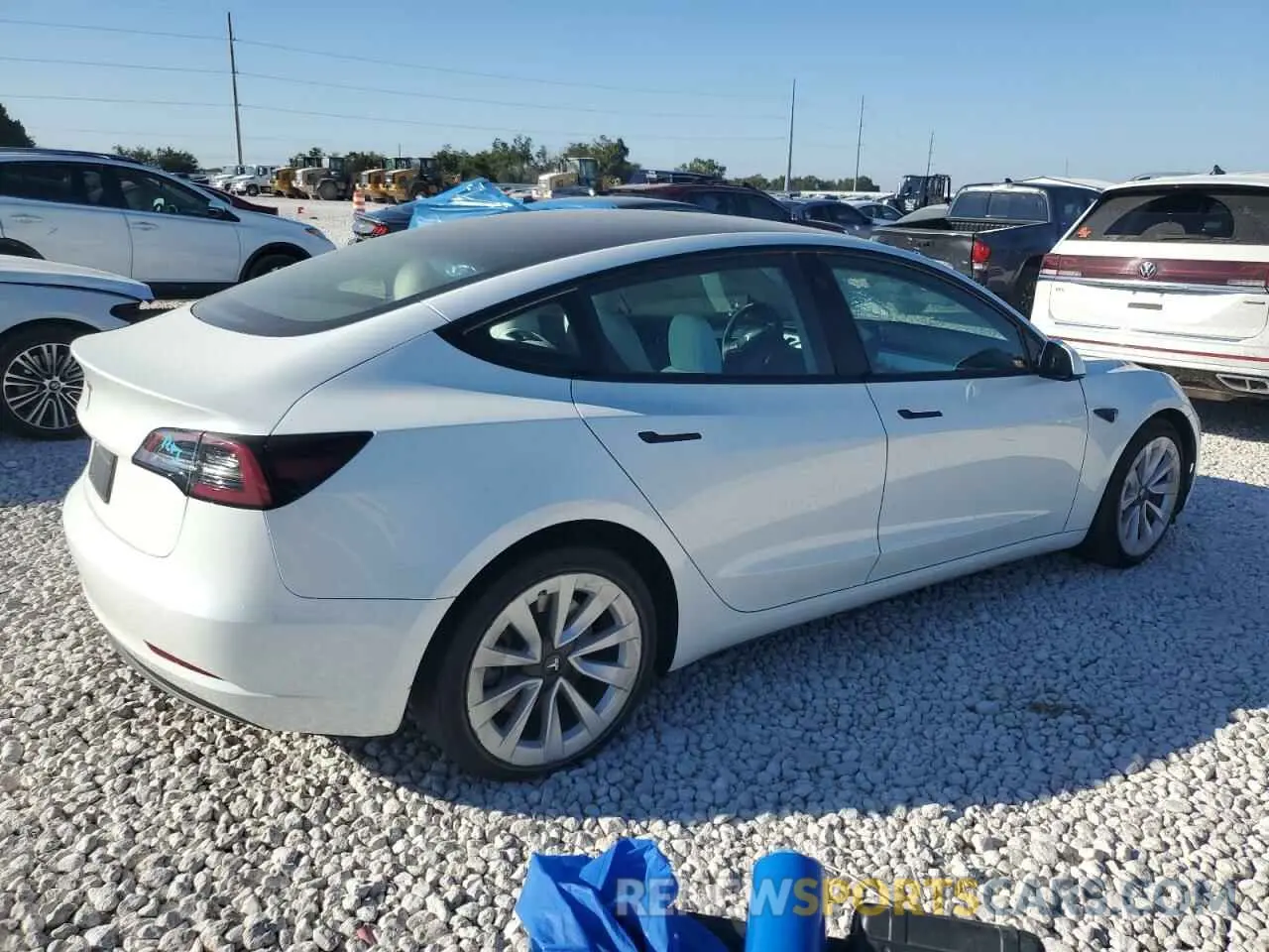 3 Photograph of a damaged car 5YJ3E1EA3PF398774 TESLA MODEL 3 2023