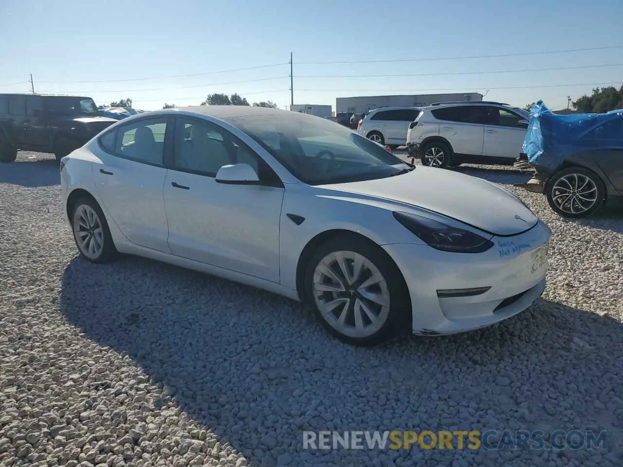 4 Photograph of a damaged car 5YJ3E1EA3PF398774 TESLA MODEL 3 2023