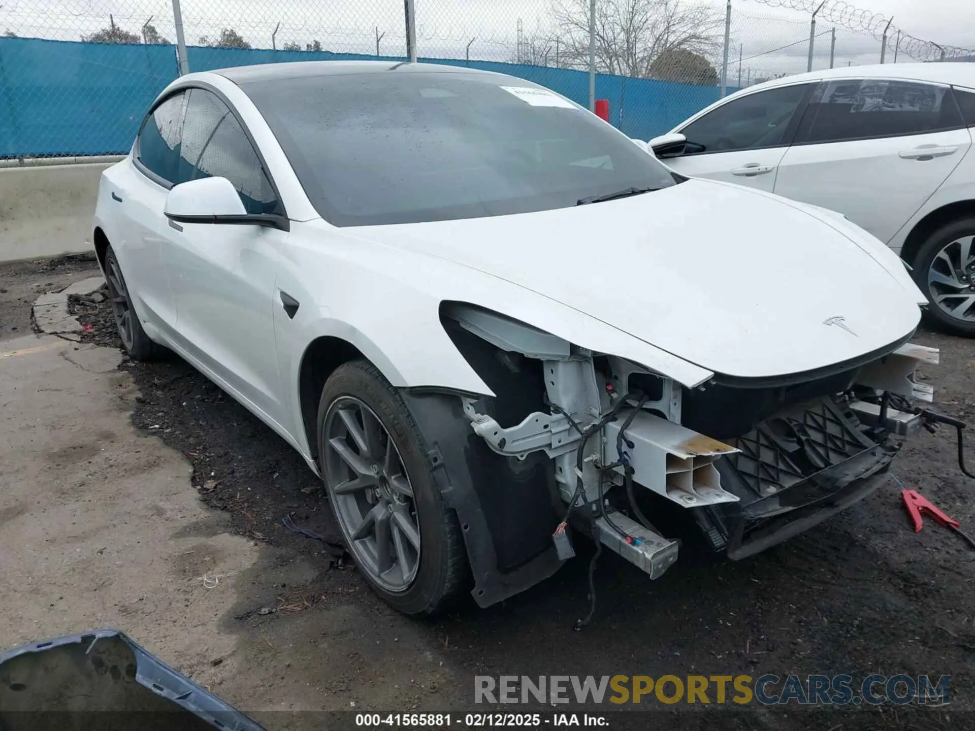 1 Photograph of a damaged car 5YJ3E1EA3PF401446 TESLA MODEL 3 2023