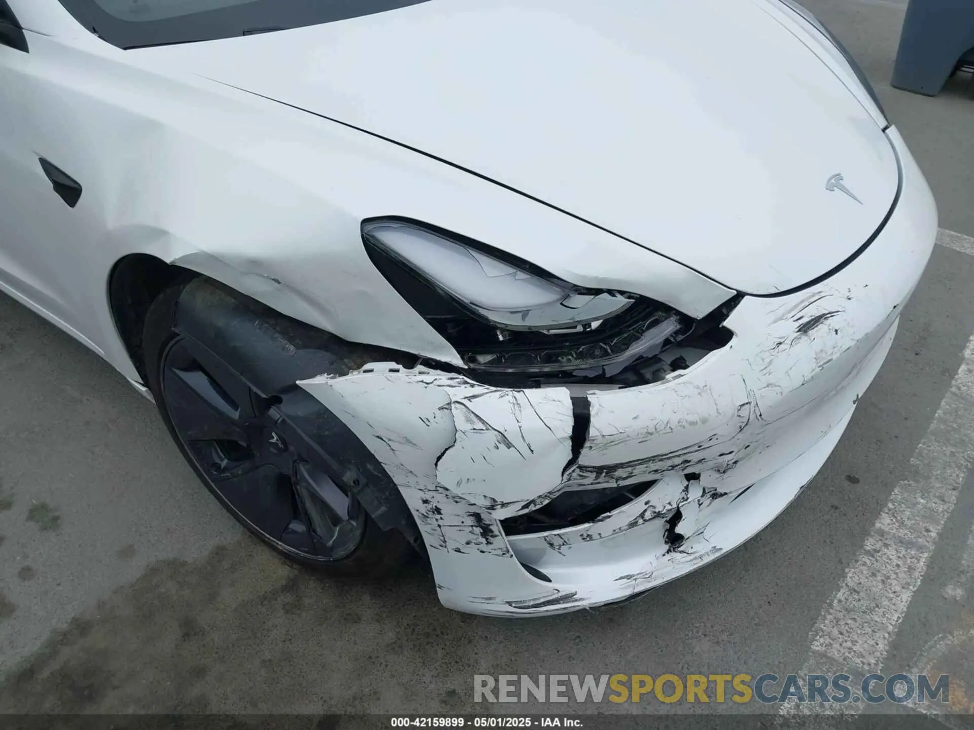 6 Photograph of a damaged car 5YJ3E1EA3PF404847 TESLA MODEL 3 2023