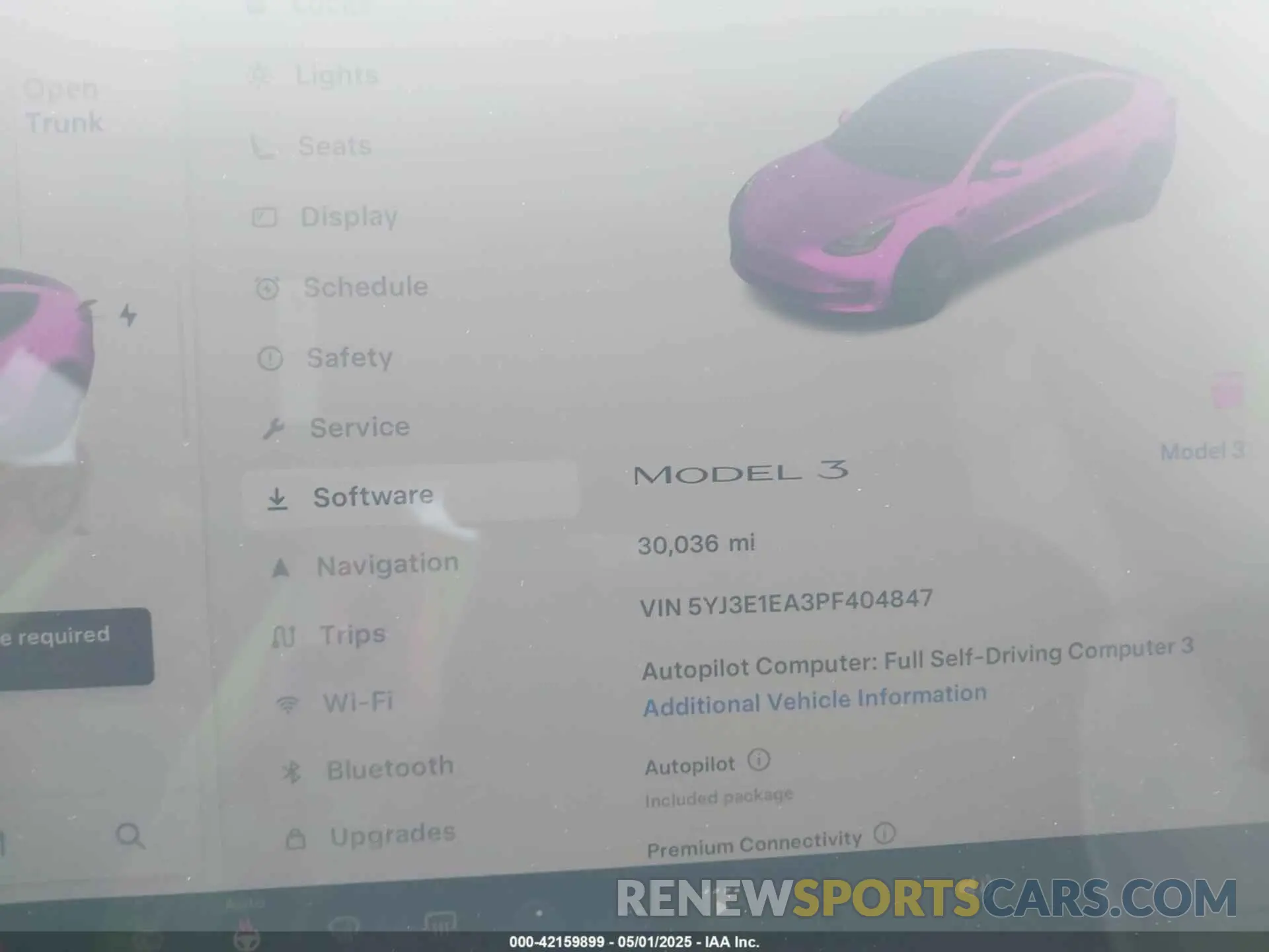 7 Photograph of a damaged car 5YJ3E1EA3PF404847 TESLA MODEL 3 2023