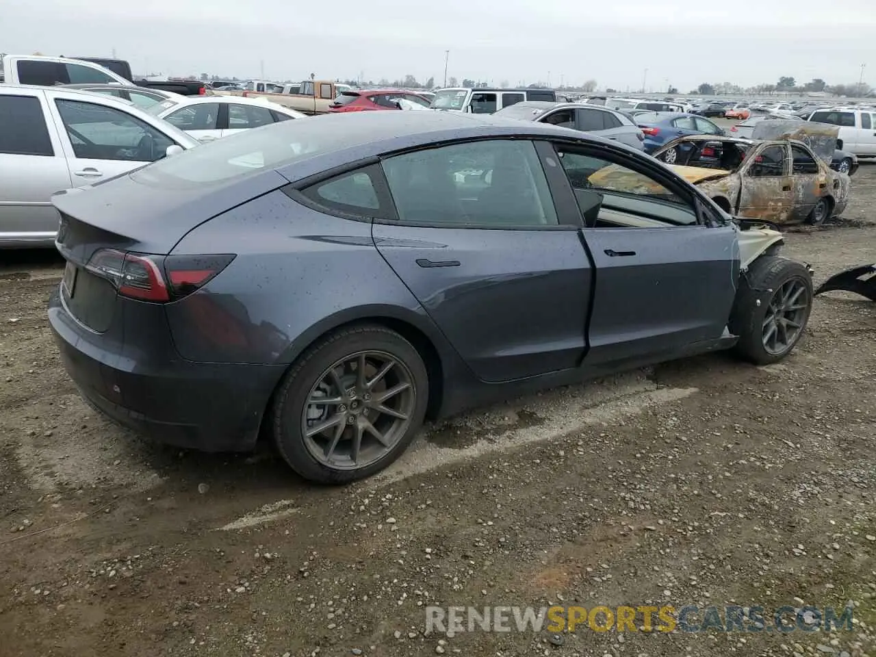 3 Photograph of a damaged car 5YJ3E1EA3PF406338 TESLA MODEL 3 2023