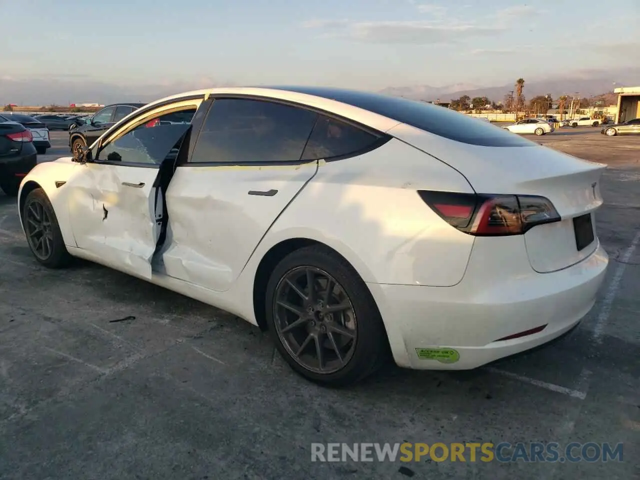 2 Photograph of a damaged car 5YJ3E1EA3PF410065 TESLA MODEL 3 2023