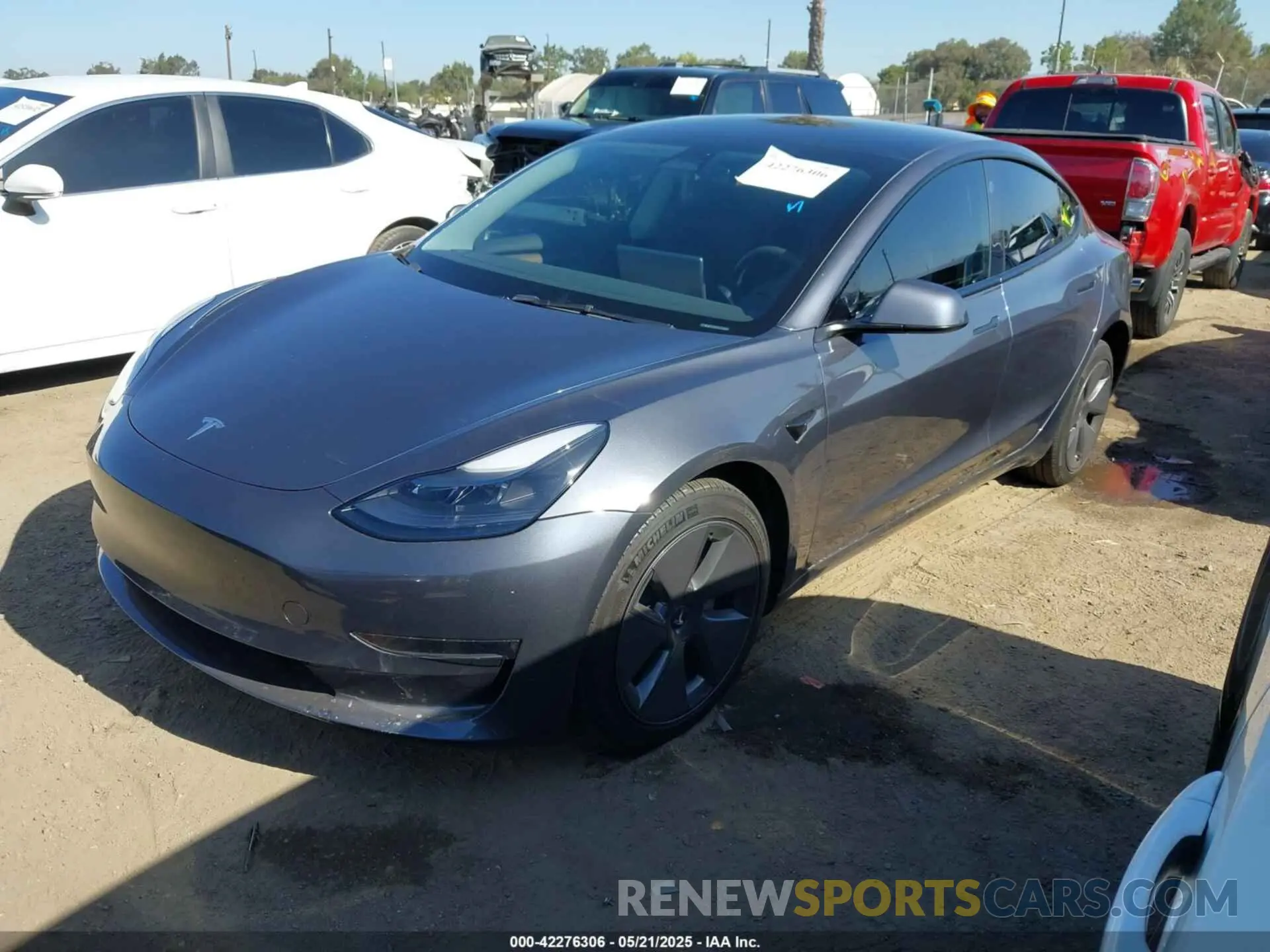 2 Фотография поврежденного автомобиля 5YJ3E1EA3PF412267 TESLA MODEL 3 2023