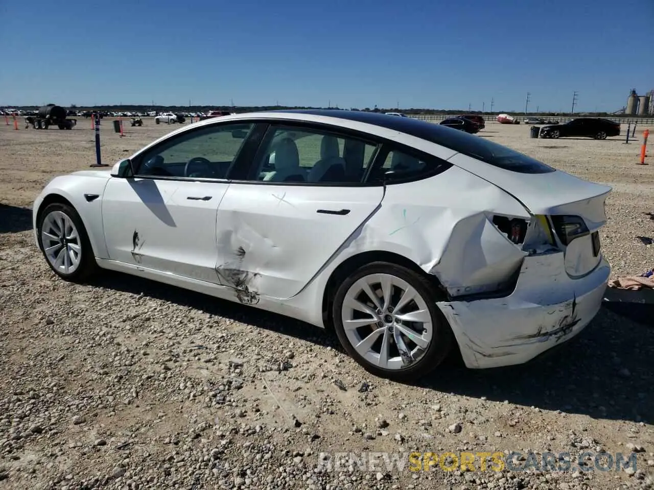 2 Photograph of a damaged car 5YJ3E1EA3PF419168 TESLA MODEL 3 2023