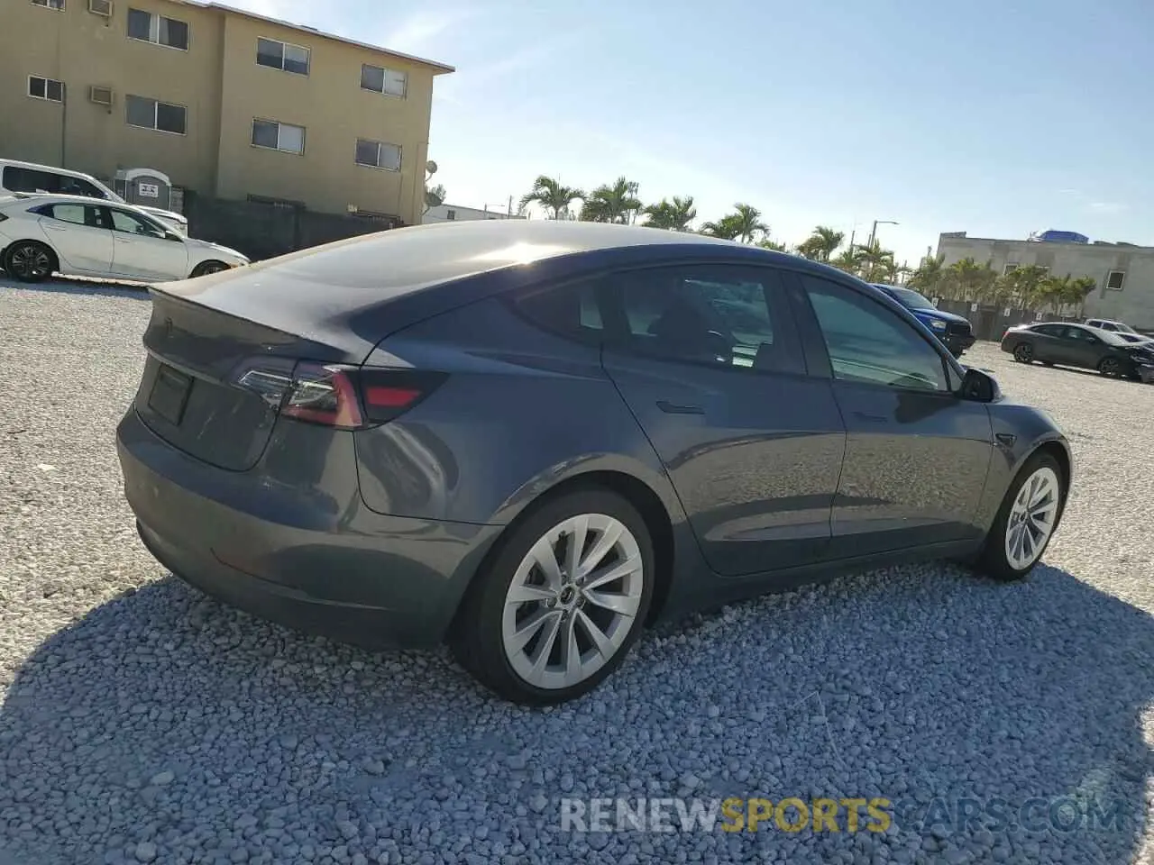 3 Photograph of a damaged car 5YJ3E1EA3PF427867 TESLA MODEL 3 2023