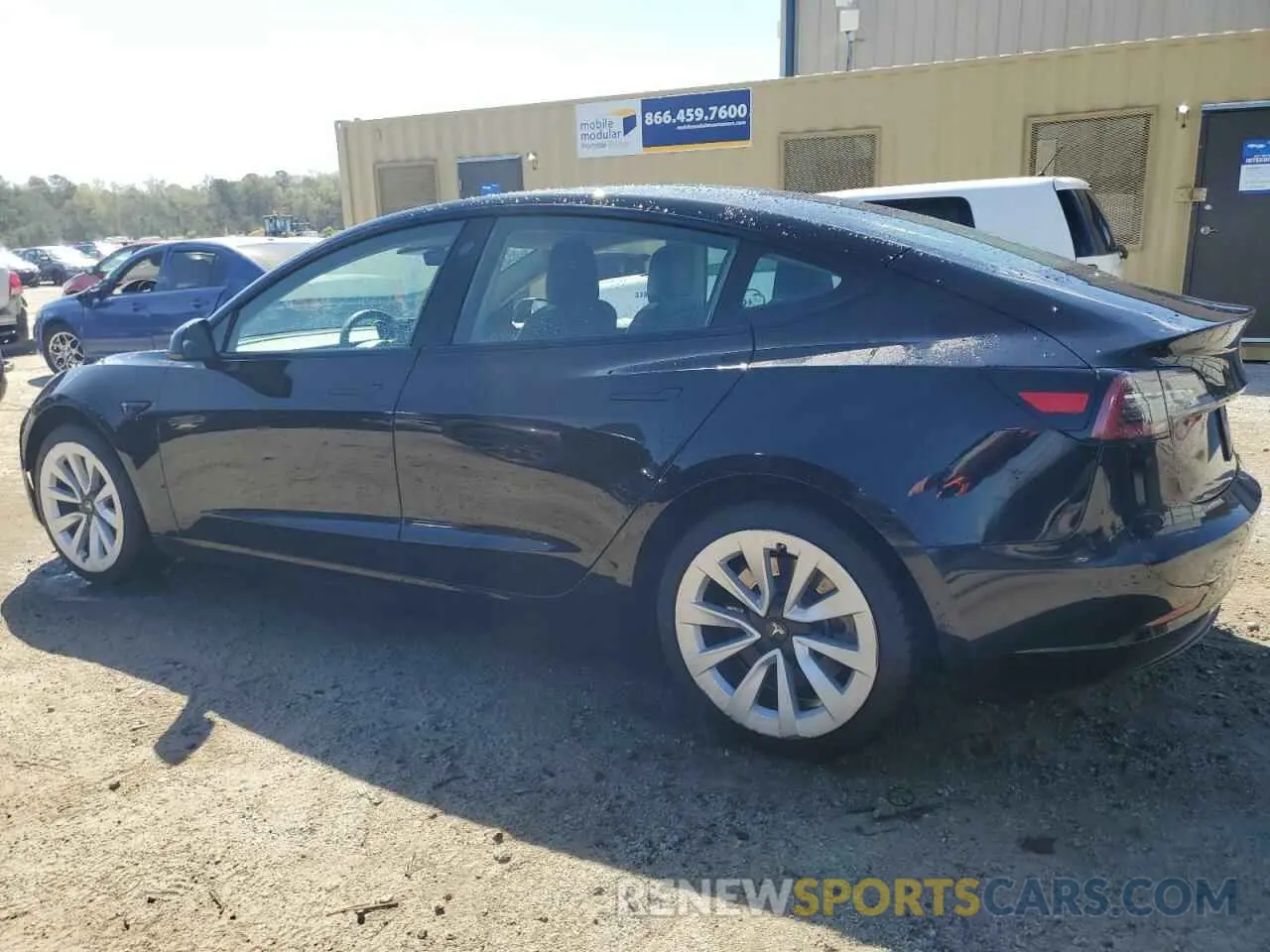 2 Photograph of a damaged car 5YJ3E1EA3PF437444 TESLA MODEL 3 2023