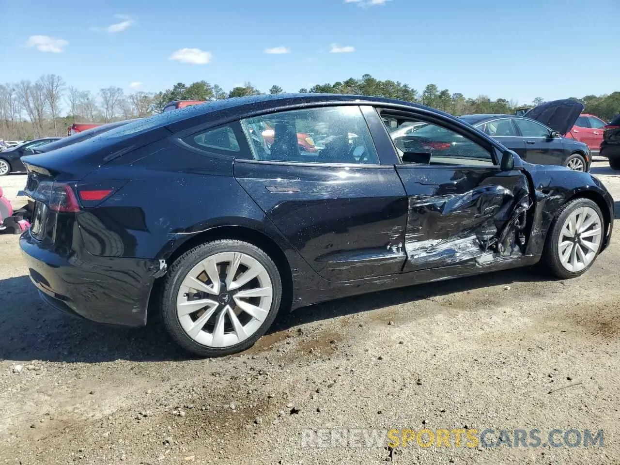 3 Photograph of a damaged car 5YJ3E1EA3PF437444 TESLA MODEL 3 2023