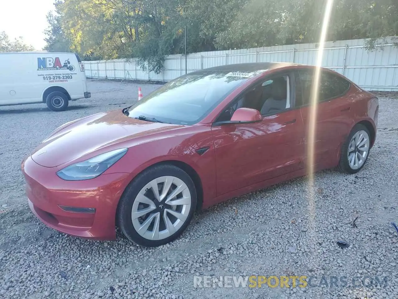1 Фотография поврежденного автомобиля 5YJ3E1EA3PF446855 TESLA MODEL 3 2023