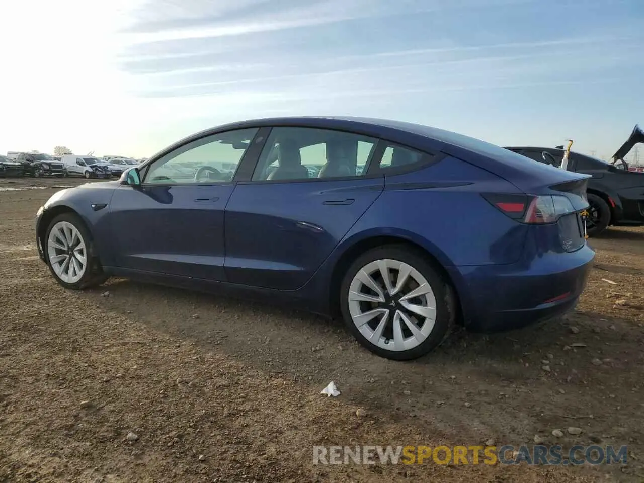2 Photograph of a damaged car 5YJ3E1EA3PF448380 TESLA MODEL 3 2023