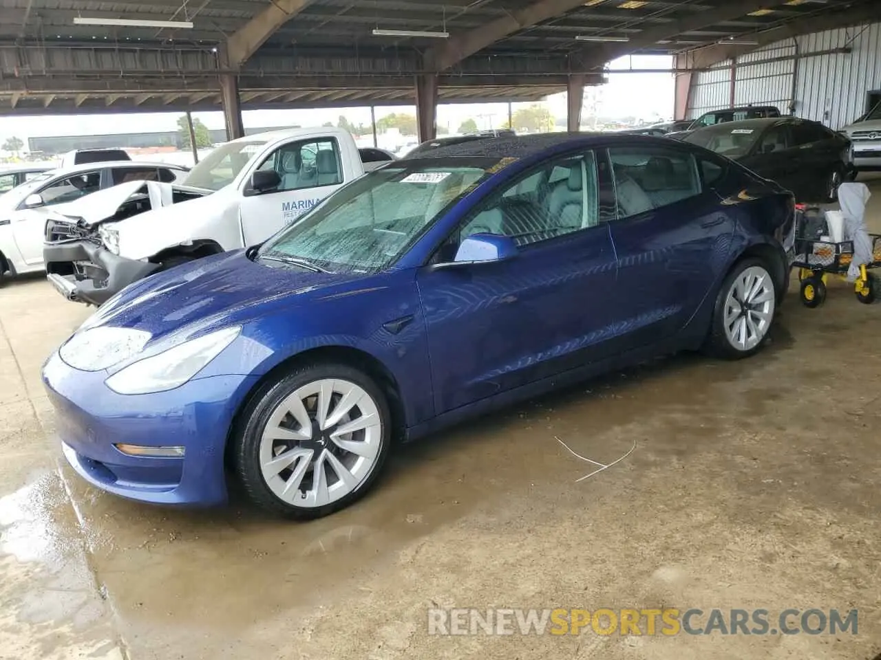 1 Фотография поврежденного автомобиля 5YJ3E1EA3PF450467 TESLA MODEL 3 2023