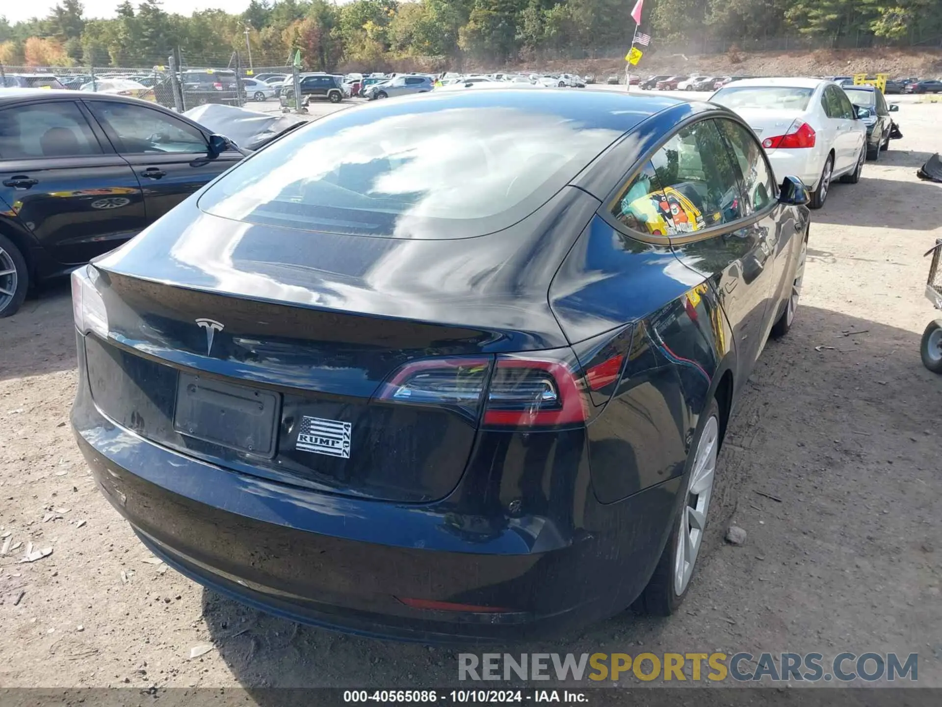 4 Фотография поврежденного автомобиля 5YJ3E1EA3PF451201 TESLA MODEL 3 2023
