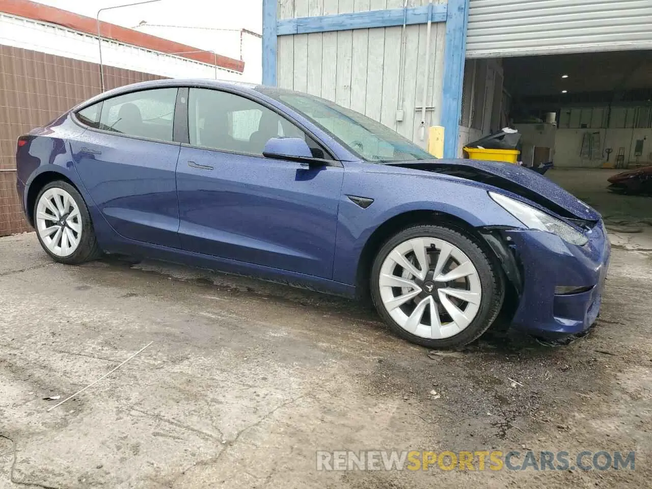 4 Photograph of a damaged car 5YJ3E1EA3PF456222 TESLA MODEL 3 2023
