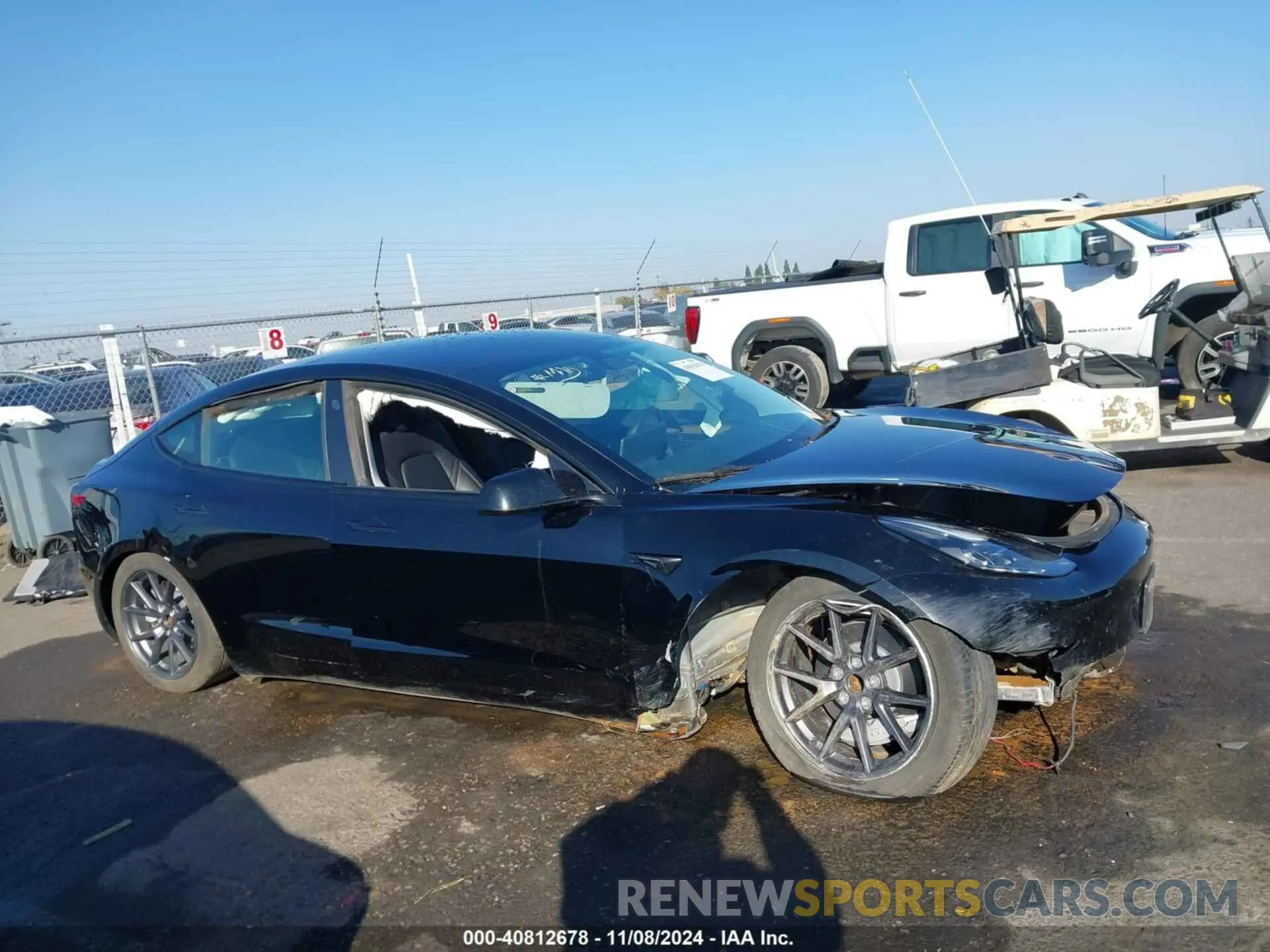 12 Photograph of a damaged car 5YJ3E1EA3PF458102 TESLA MODEL 3 2023