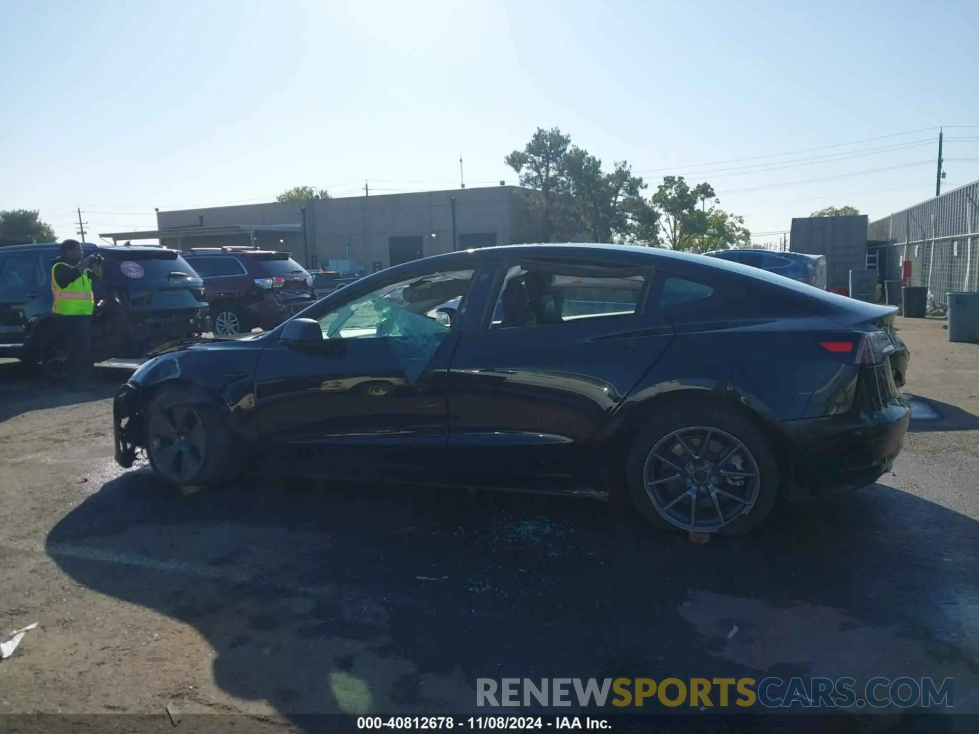 13 Photograph of a damaged car 5YJ3E1EA3PF458102 TESLA MODEL 3 2023