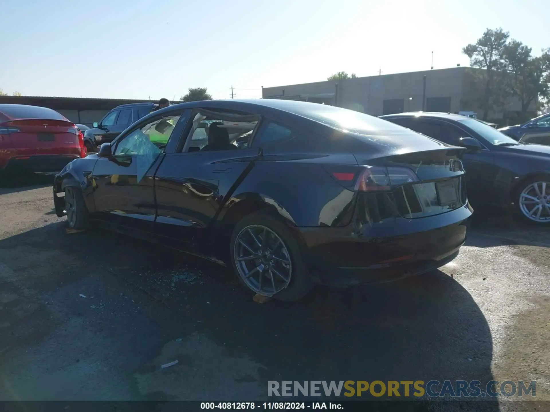 3 Photograph of a damaged car 5YJ3E1EA3PF458102 TESLA MODEL 3 2023