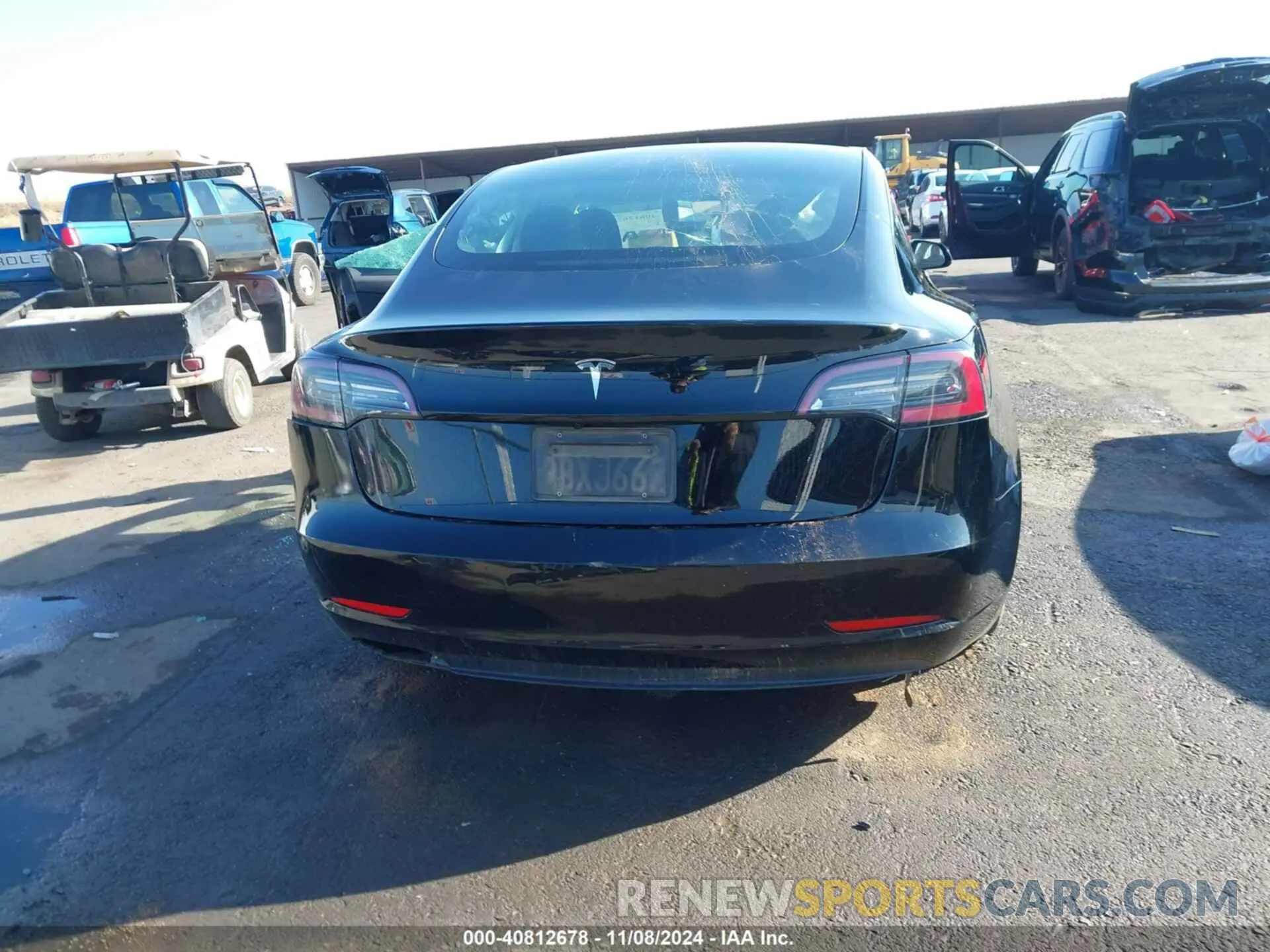 6 Photograph of a damaged car 5YJ3E1EA3PF458102 TESLA MODEL 3 2023