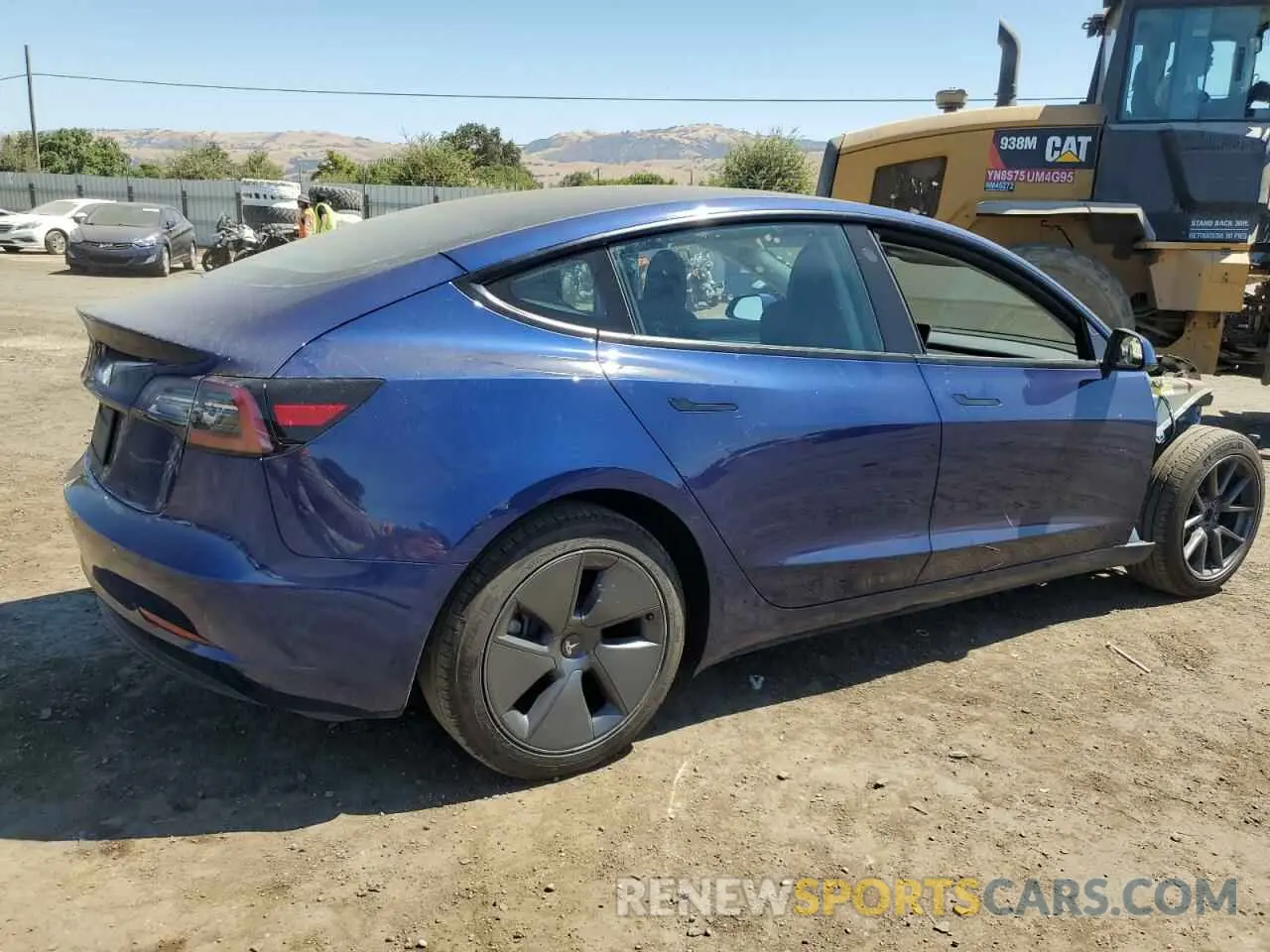 3 Photograph of a damaged car 5YJ3E1EA3PF458519 TESLA MODEL 3 2023