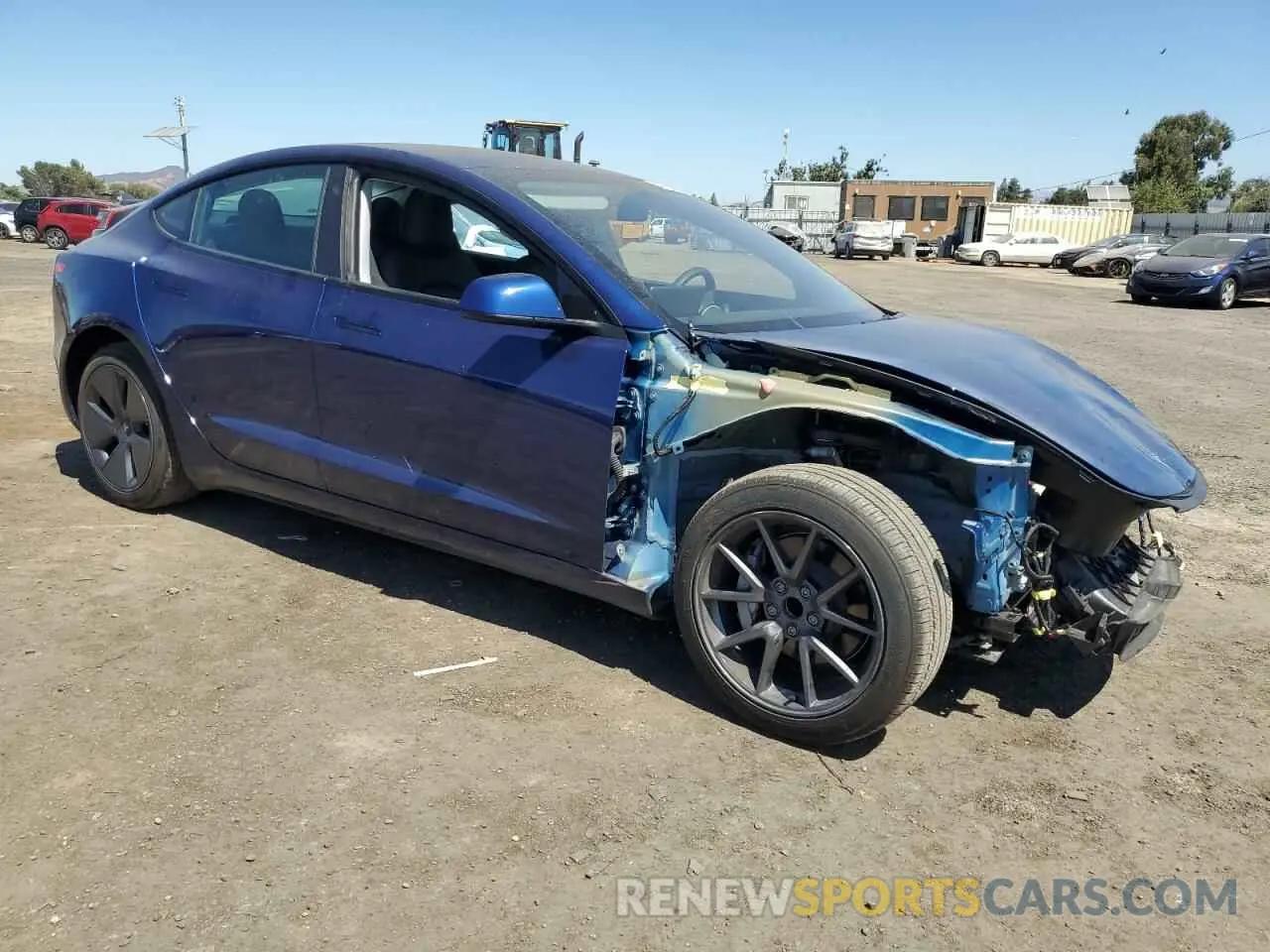 4 Photograph of a damaged car 5YJ3E1EA3PF458519 TESLA MODEL 3 2023