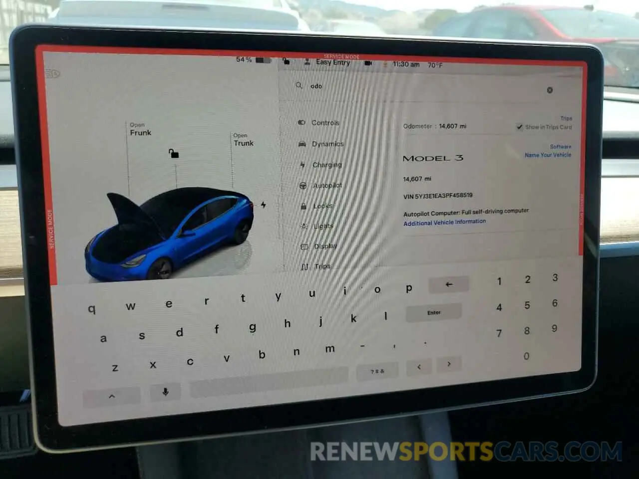 9 Photograph of a damaged car 5YJ3E1EA3PF458519 TESLA MODEL 3 2023