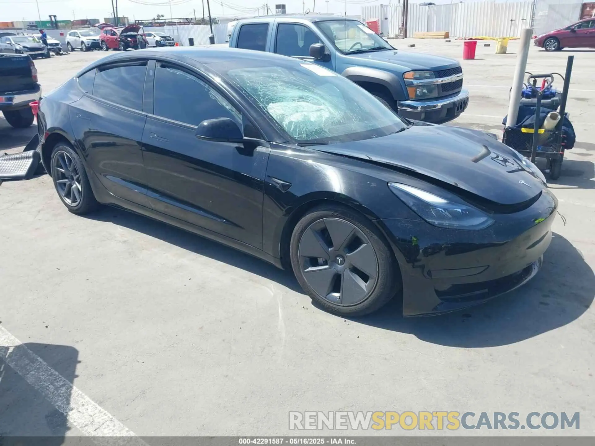 1 Photograph of a damaged car 5YJ3E1EA3PF462120 TESLA MODEL 3 2023