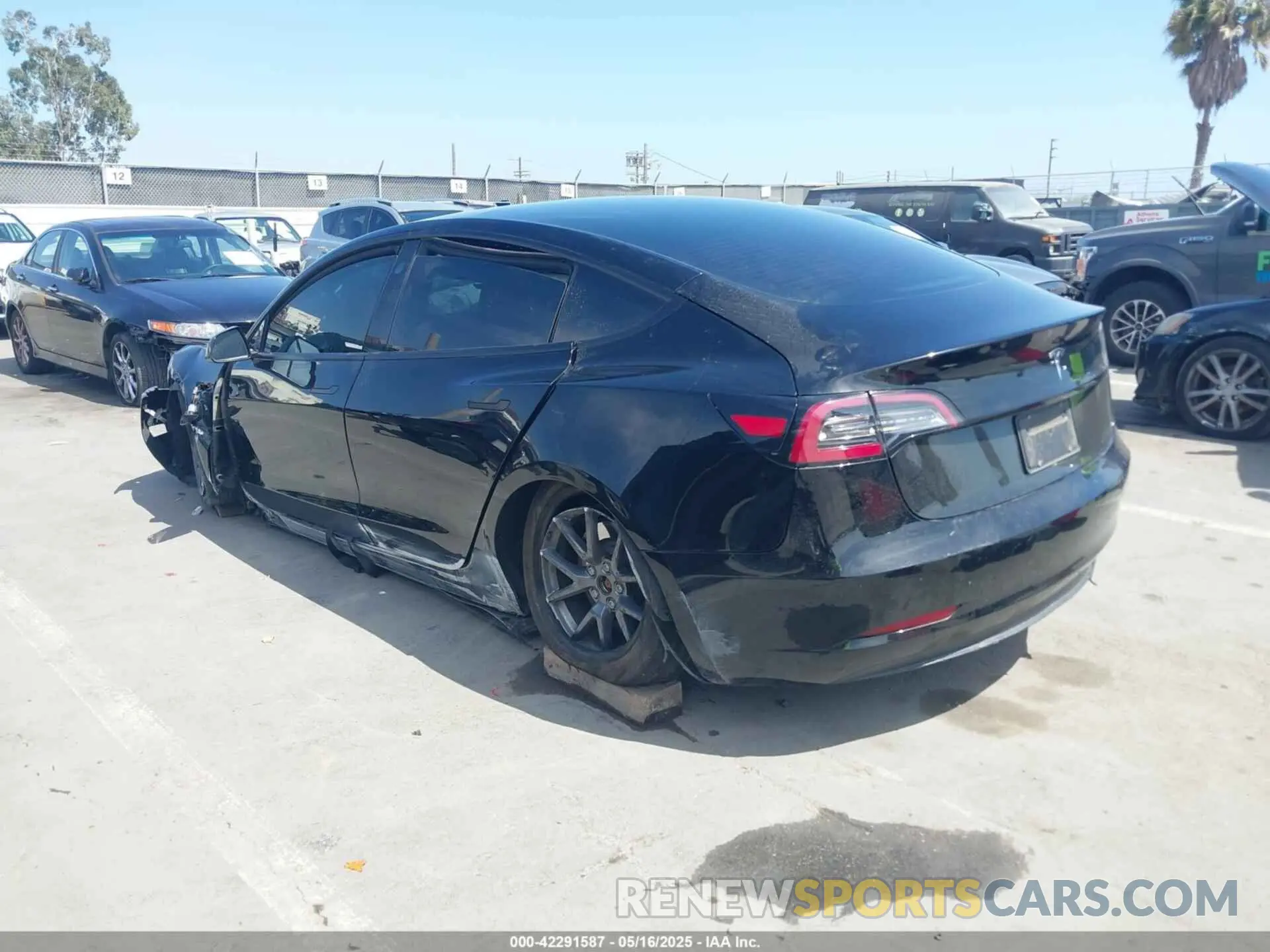 3 Photograph of a damaged car 5YJ3E1EA3PF462120 TESLA MODEL 3 2023