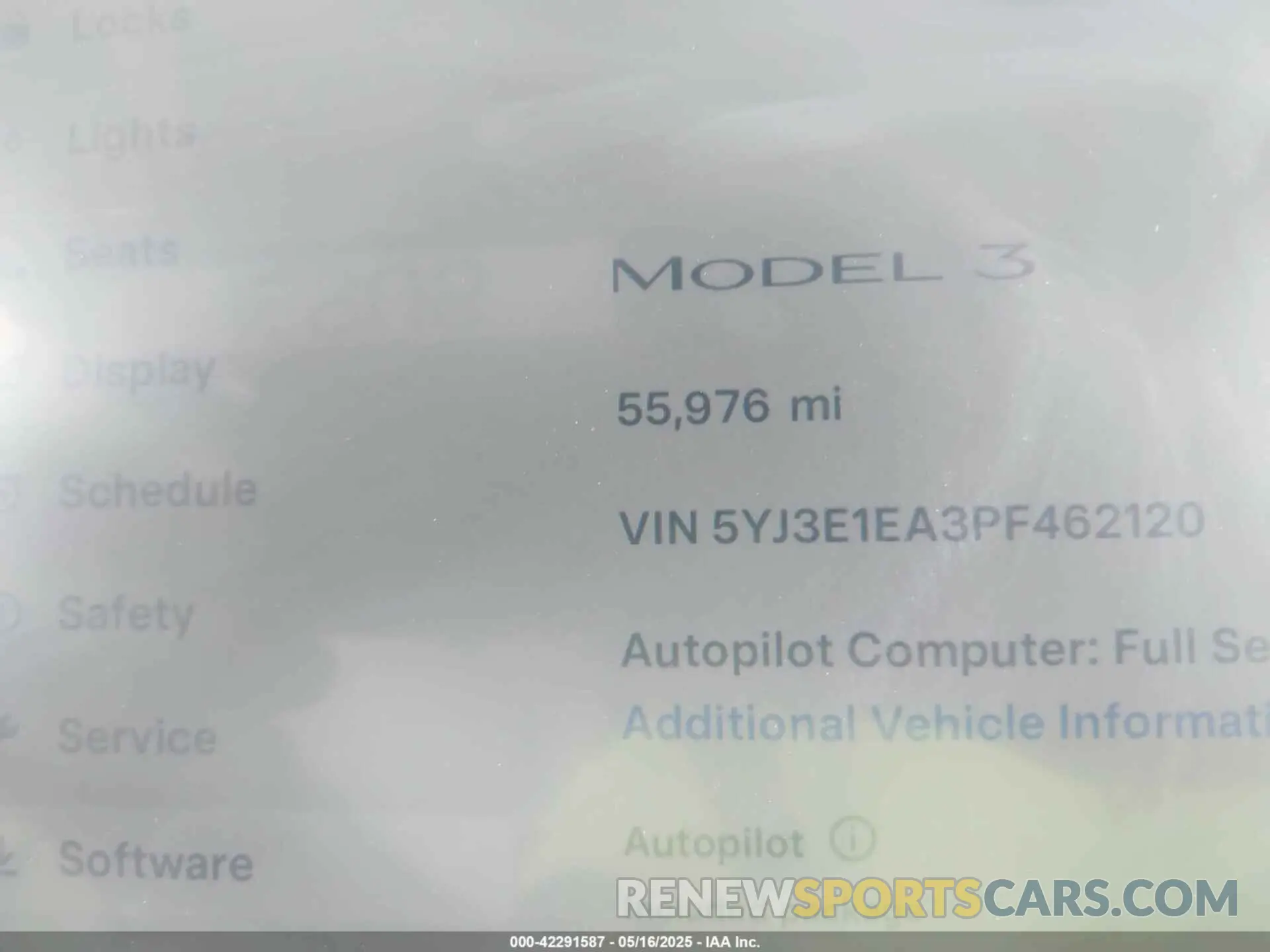 7 Photograph of a damaged car 5YJ3E1EA3PF462120 TESLA MODEL 3 2023