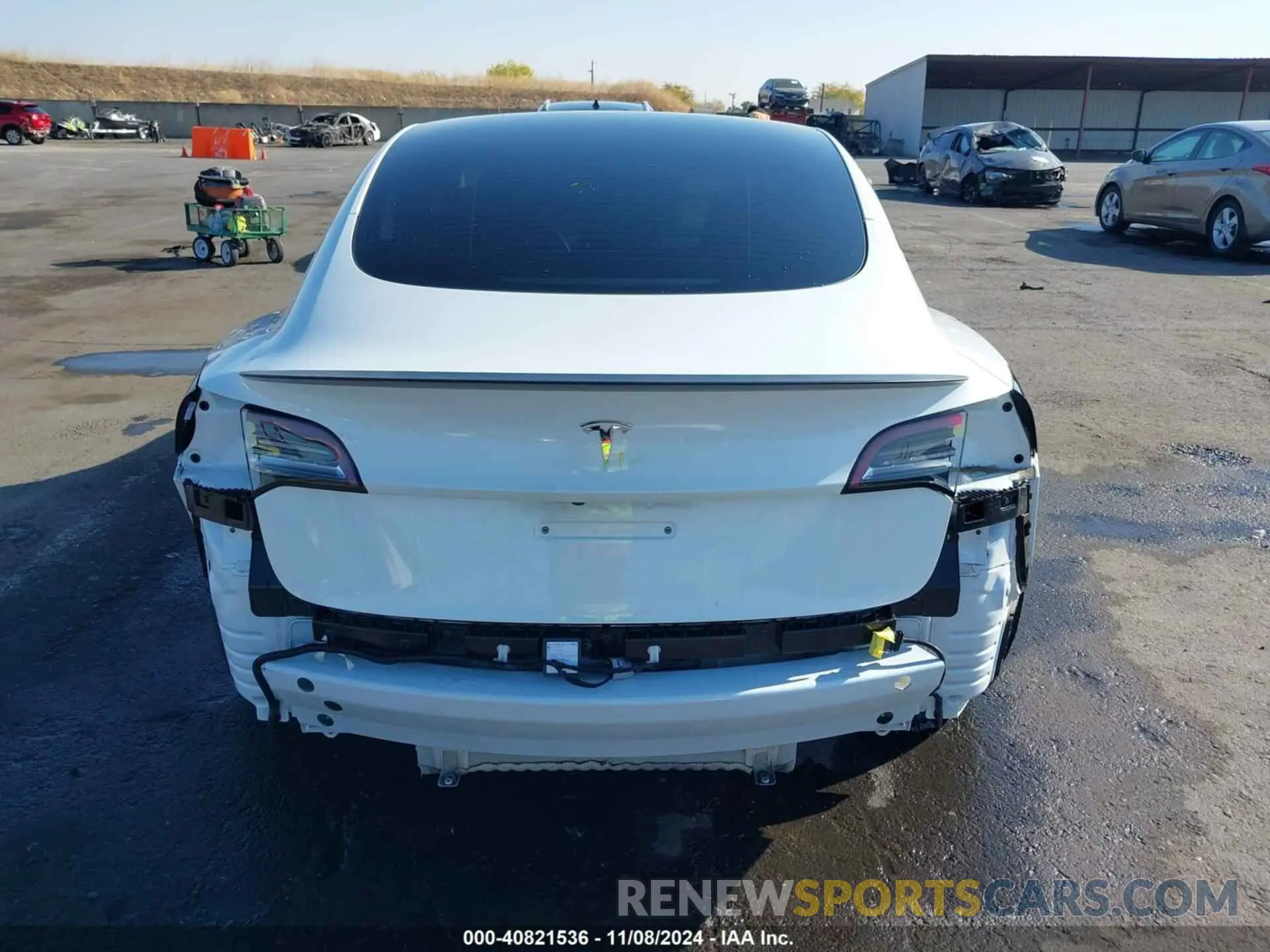 6 Photograph of a damaged car 5YJ3E1EA3PF473067 TESLA MODEL 3 2023
