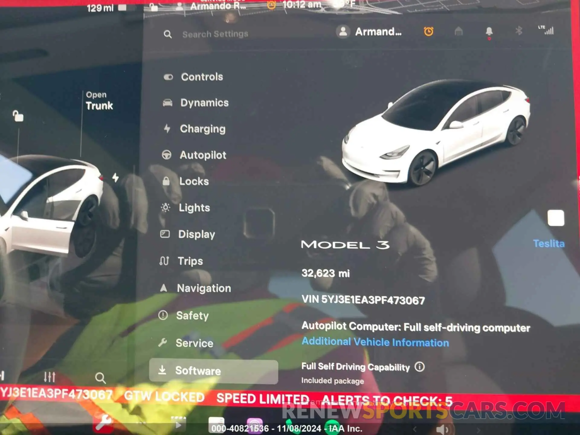 7 Photograph of a damaged car 5YJ3E1EA3PF473067 TESLA MODEL 3 2023