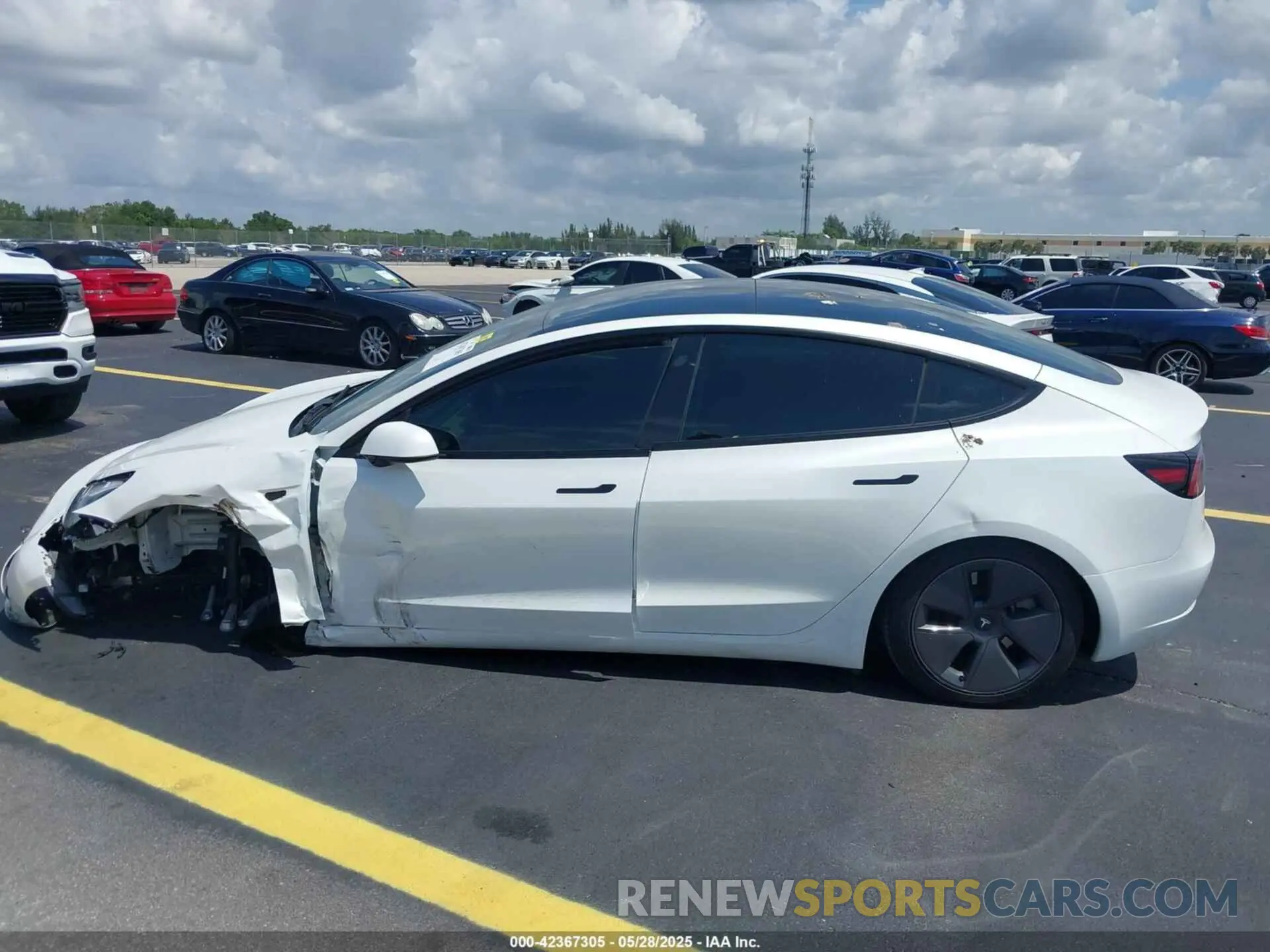 13 Фотография поврежденного автомобиля 5YJ3E1EA3PF489477 TESLA MODEL 3 2023