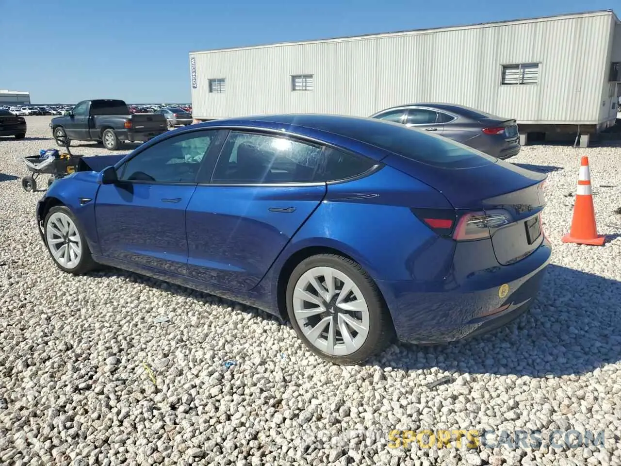 2 Photograph of a damaged car 5YJ3E1EA3PF492573 TESLA MODEL 3 2023