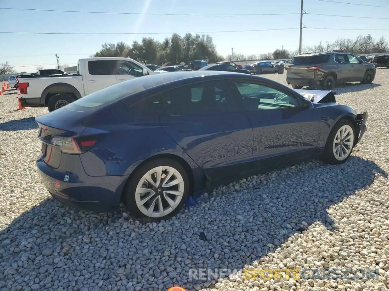 3 Photograph of a damaged car 5YJ3E1EA3PF492573 TESLA MODEL 3 2023