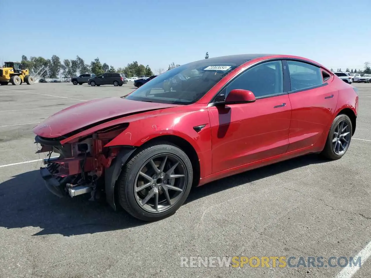 1 Фотография поврежденного автомобиля 5YJ3E1EA3PF501837 TESLA MODEL 3 2023