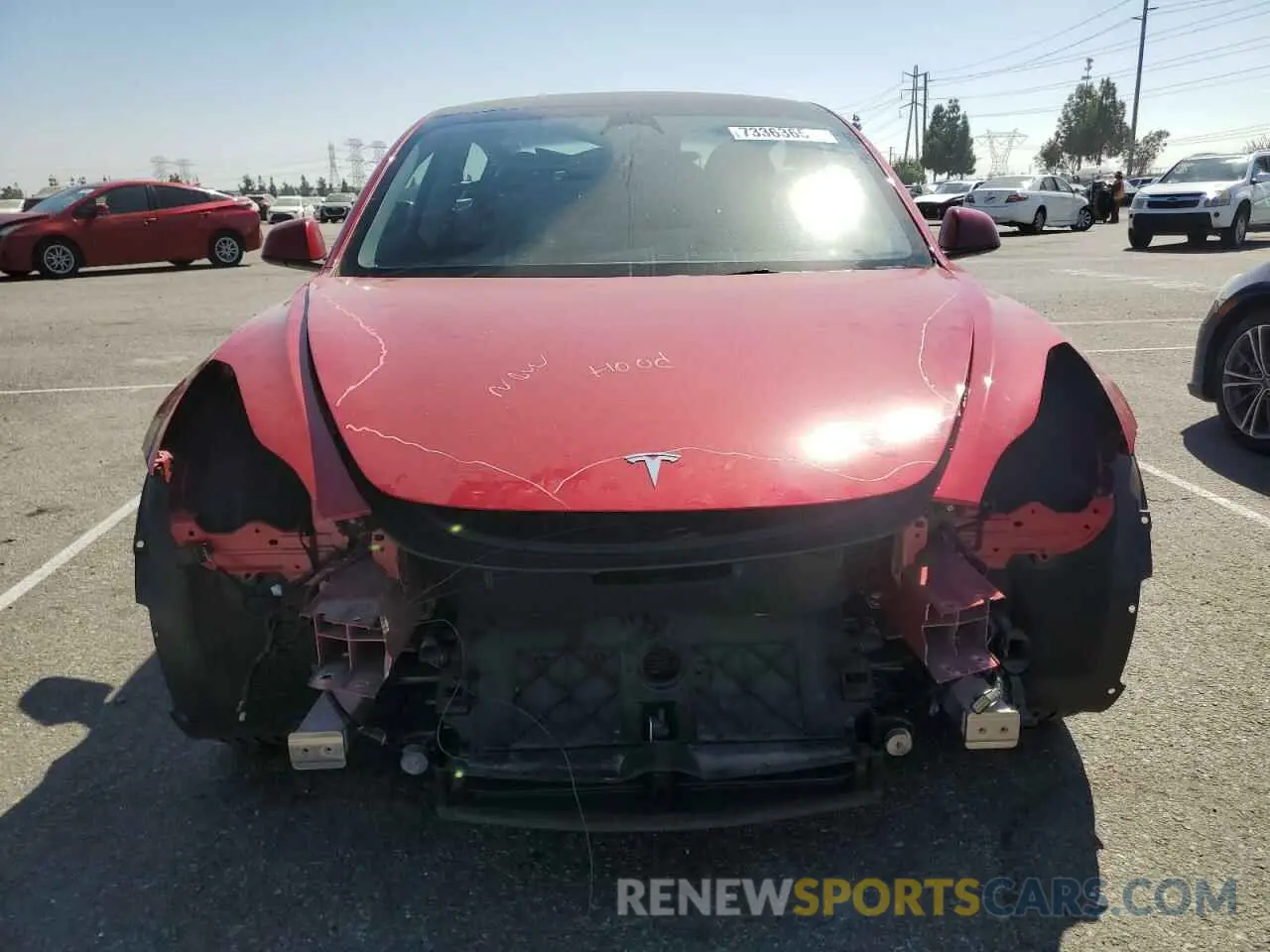 5 Фотография поврежденного автомобиля 5YJ3E1EA3PF501837 TESLA MODEL 3 2023