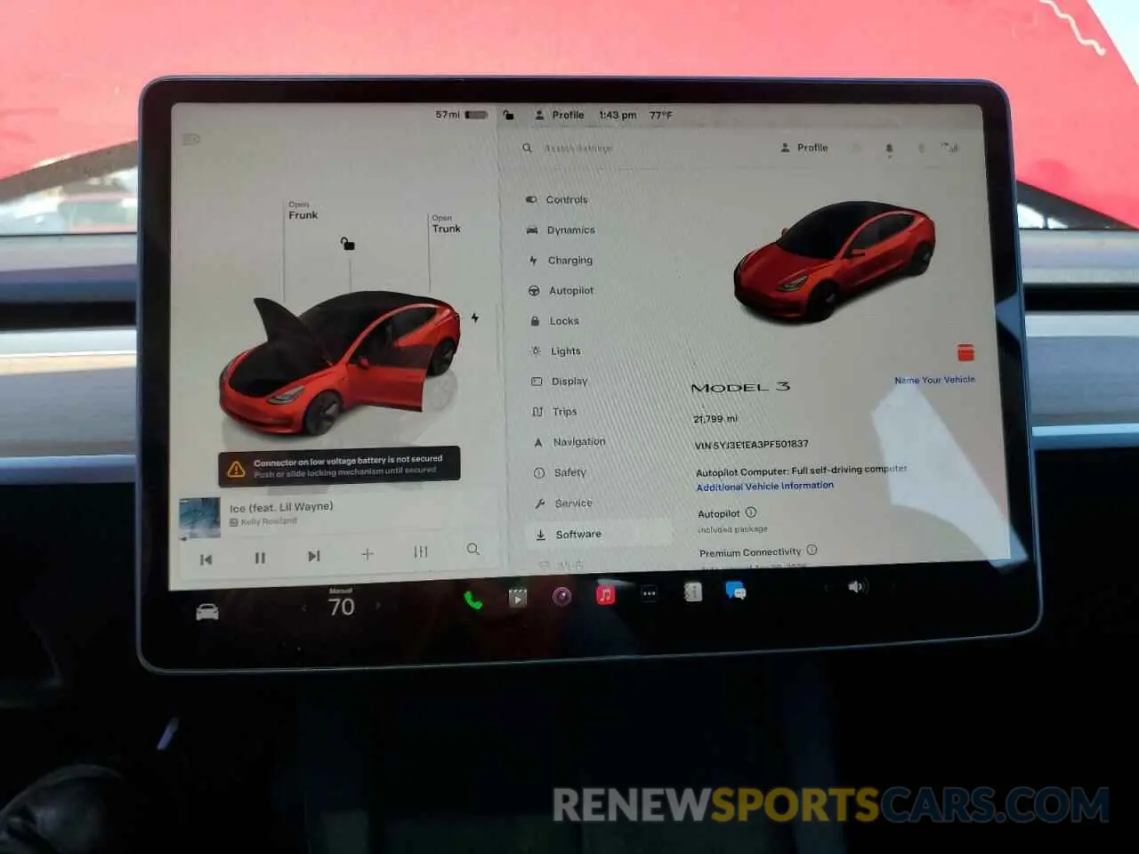 9 Фотография поврежденного автомобиля 5YJ3E1EA3PF501837 TESLA MODEL 3 2023
